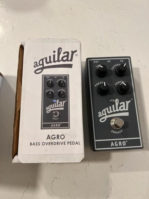 Used Aguilar Agro Bass Overdrive Effect - Sweetwater's Gear Exchange