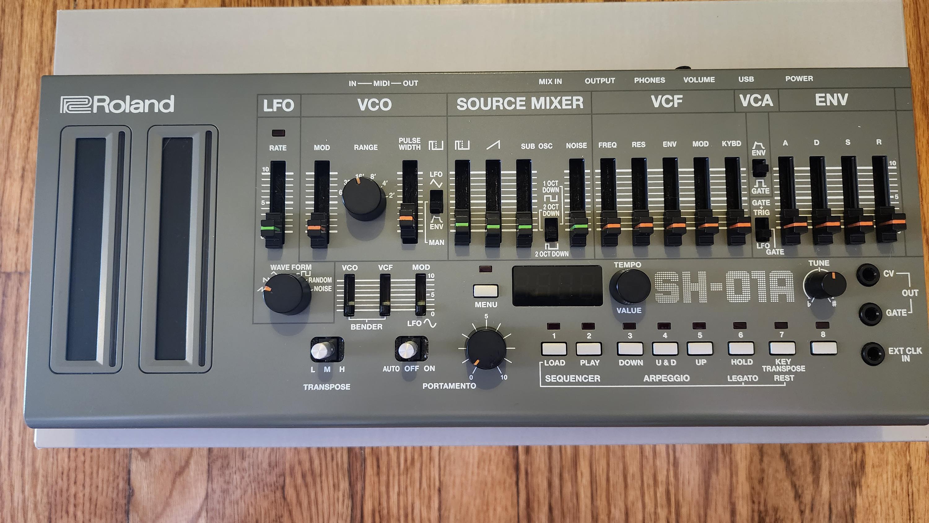 Used Roland SH-01A Boutique Series Synthesizer with Sequencer