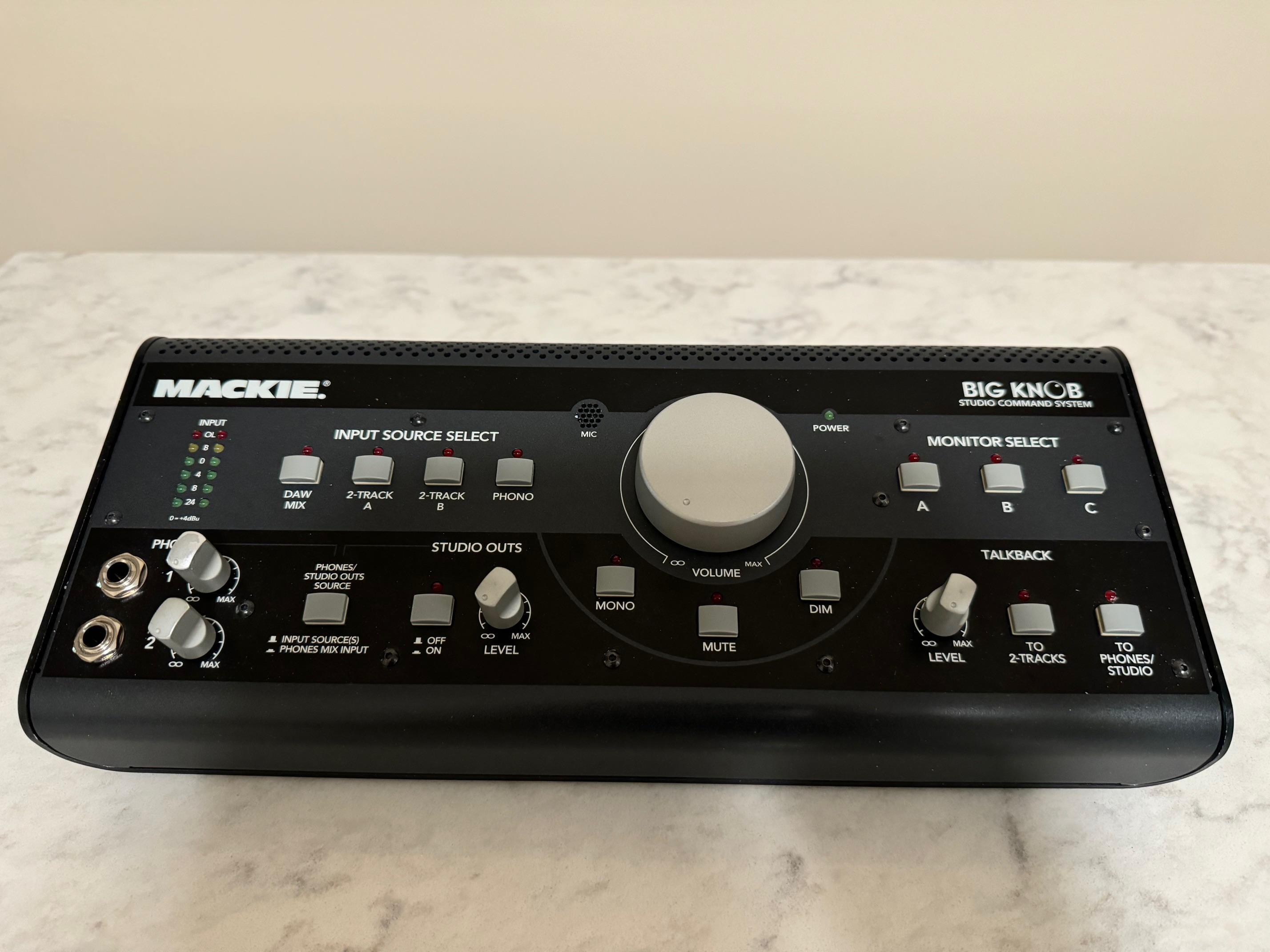 Used Mackie O.G. Mackie Big Knob - - Sweetwater's Gear Exchange