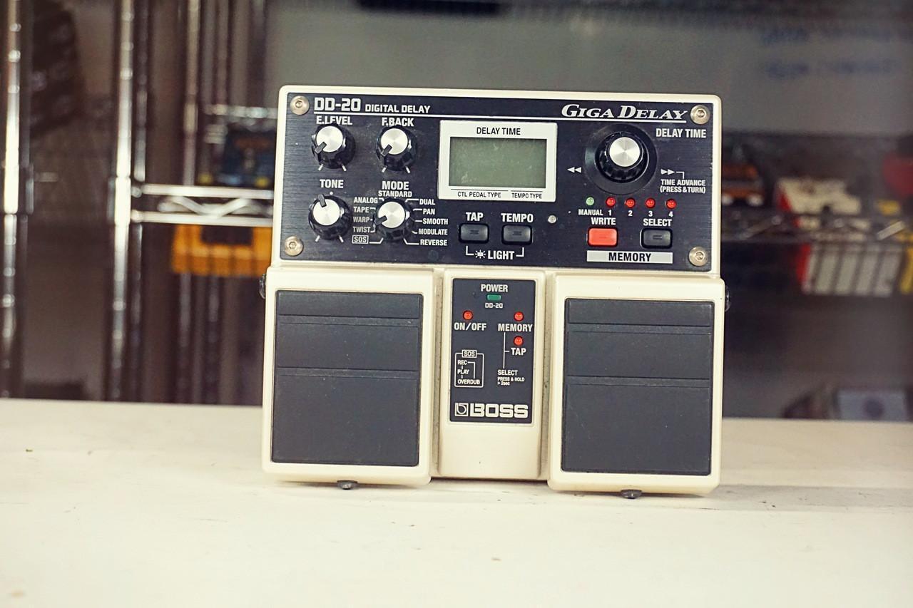 Used Boss DD-20 Giga Digital Delay - Sweetwater's Gear Exchange