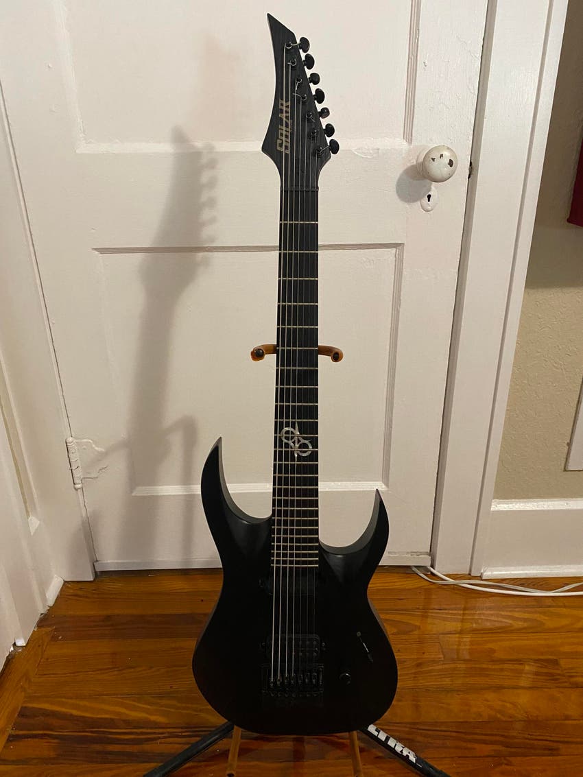 solar 7 string guitar