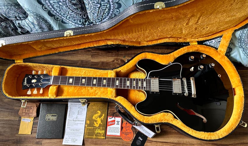 2022 Gibson Custom 1964 ES-335 Reissue VOS Limited Ebony