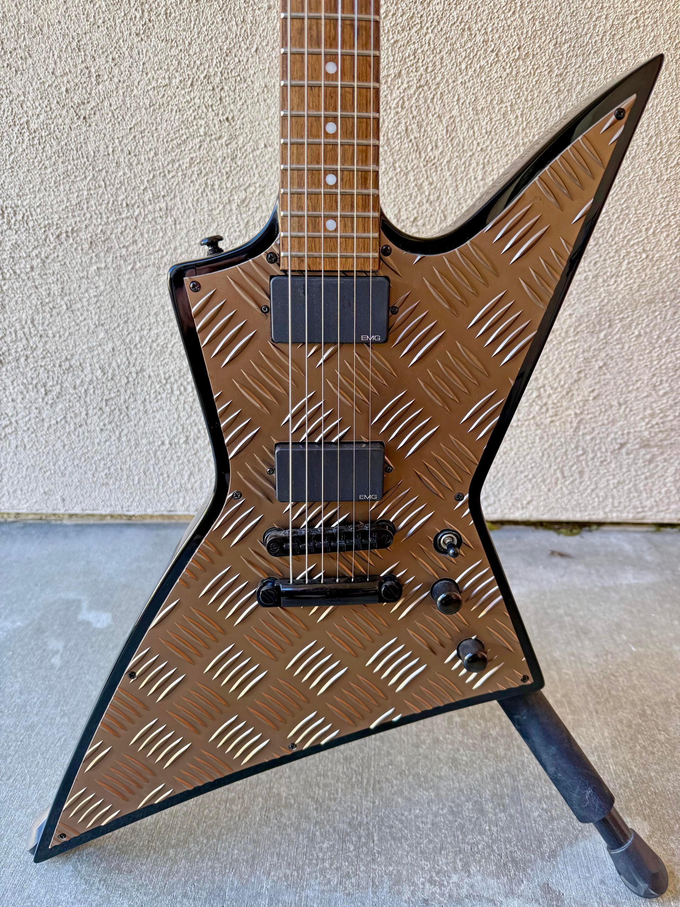 LTD ESP EX-400BD Black Diamond エレキギター 良品（LTD EX-400BD）