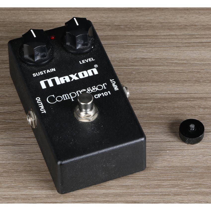 Maxon Used CP101 Compressor Electric Guitar Pedal Sweetwater's Gear
