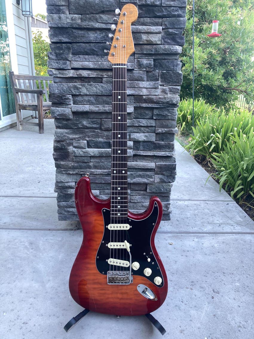 1994 MIJ Fender Strat FotoFlame