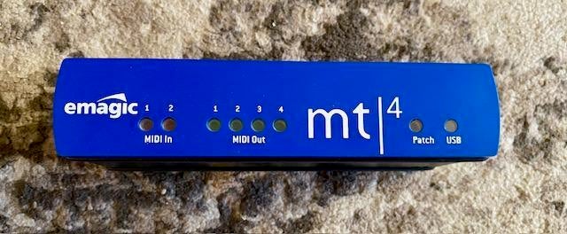 Used Emagic MT4 portable MIDI interface