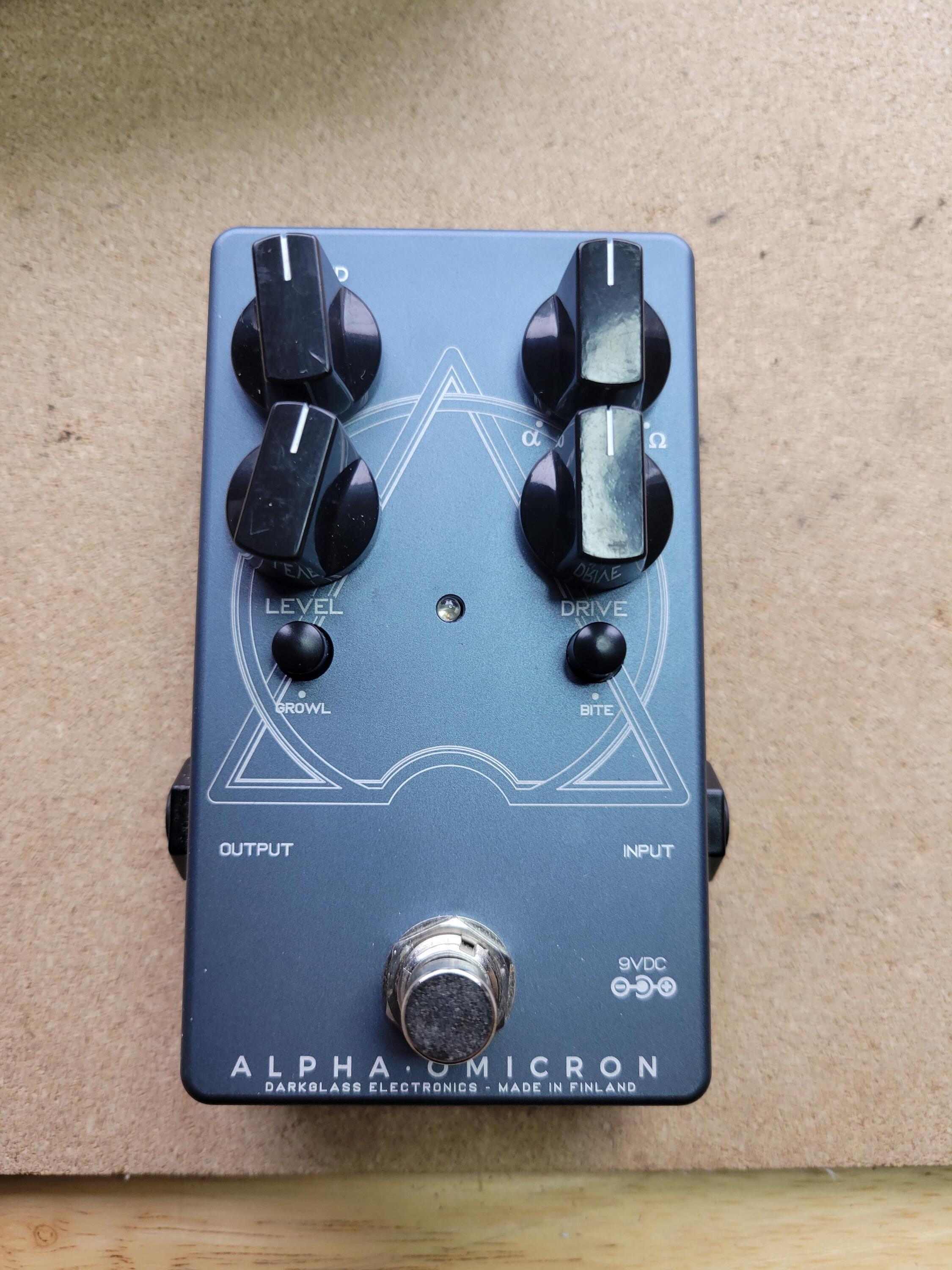 Used Darkglass Alpha Omicron Bass Preamp/OD Pedal