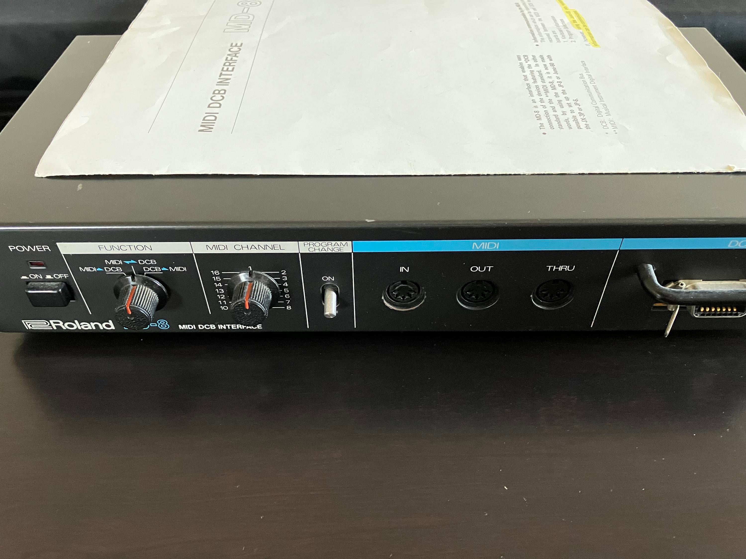 Used Roland MD-8 MIDI DCB Interface - Sweetwater's Gear Exchange