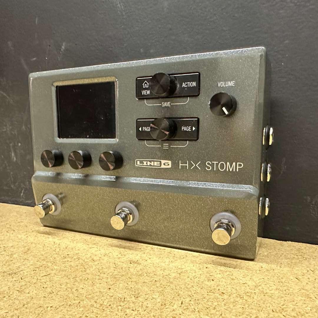 Used Line 6 HX Stomp Guitar Multi-effects Floor Processor - Cosmic Gray -  Sweetwater Exclusive