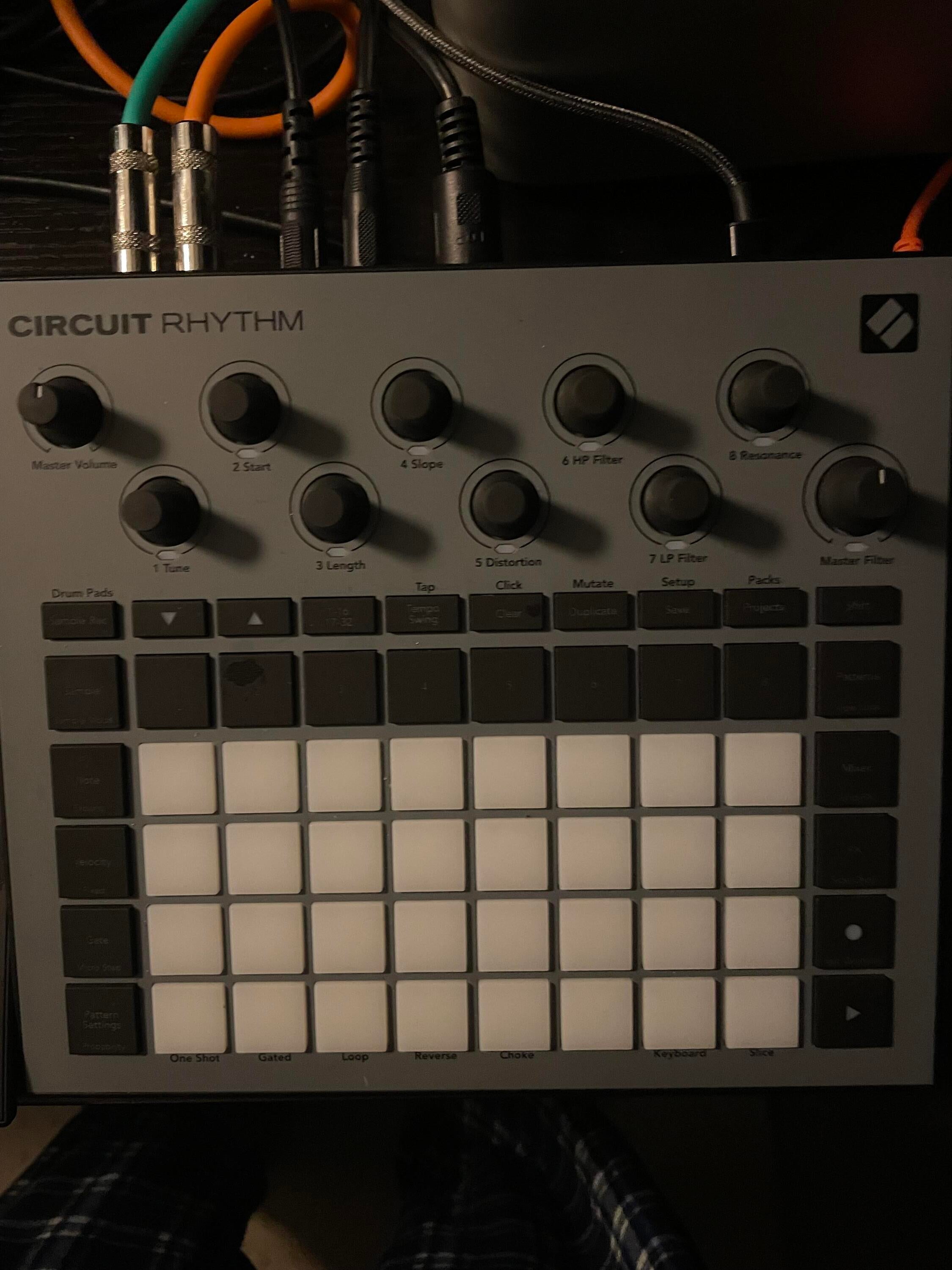 Used Novation Circuit Rhythm Groovebox and Standalone Sampler