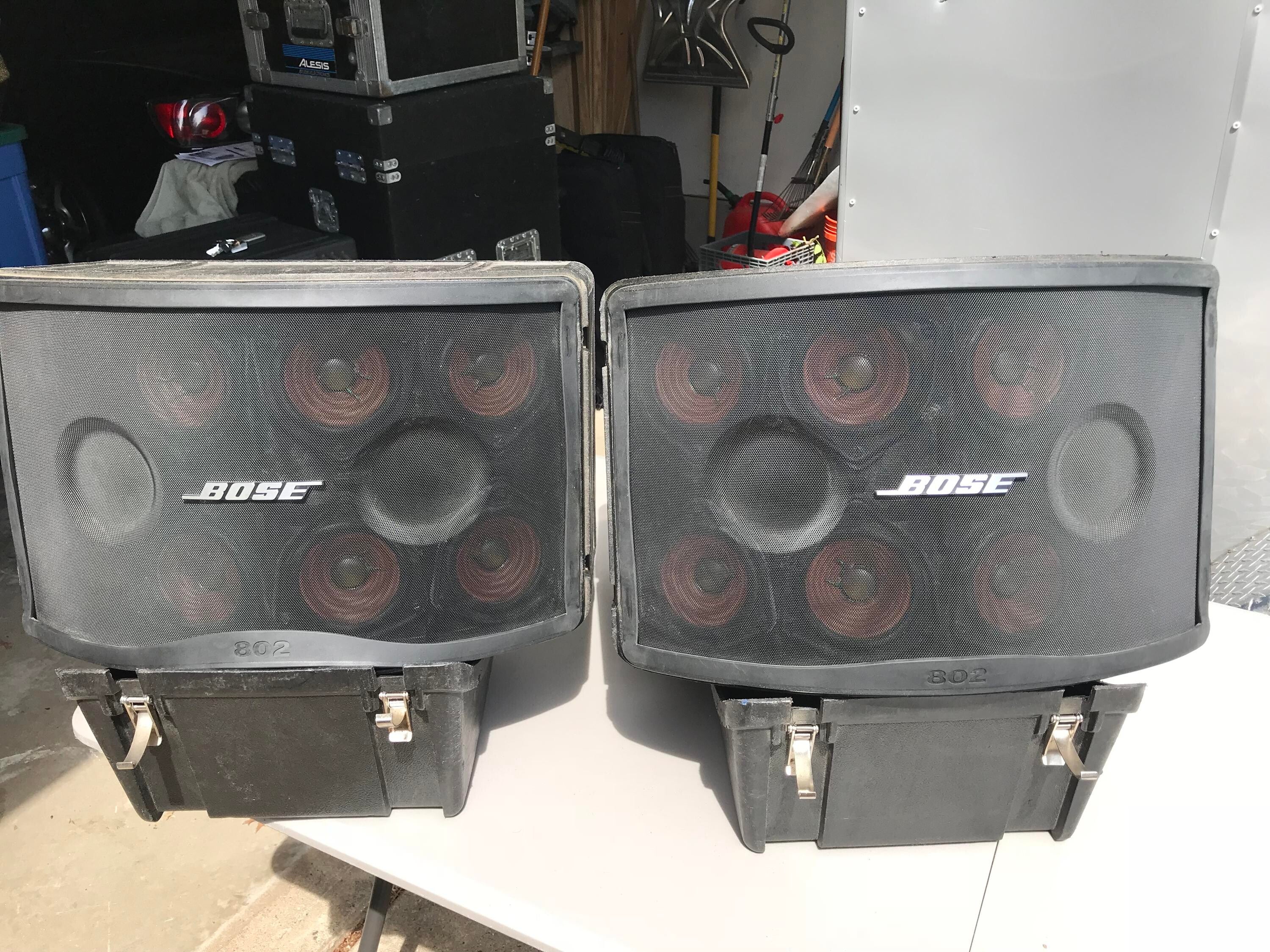 Used Bose 802 SERIES 3 III PANARAY PASSIVE LOUDSPEAKERS