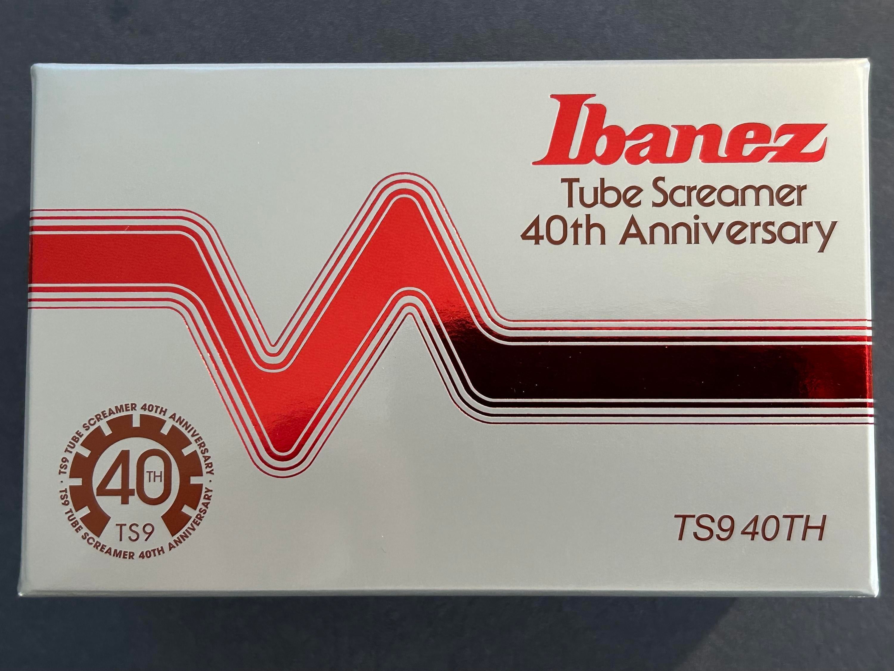 Used Ibanez 40th Anniversary TS9 Tube - Sweetwater's Gear Exchange