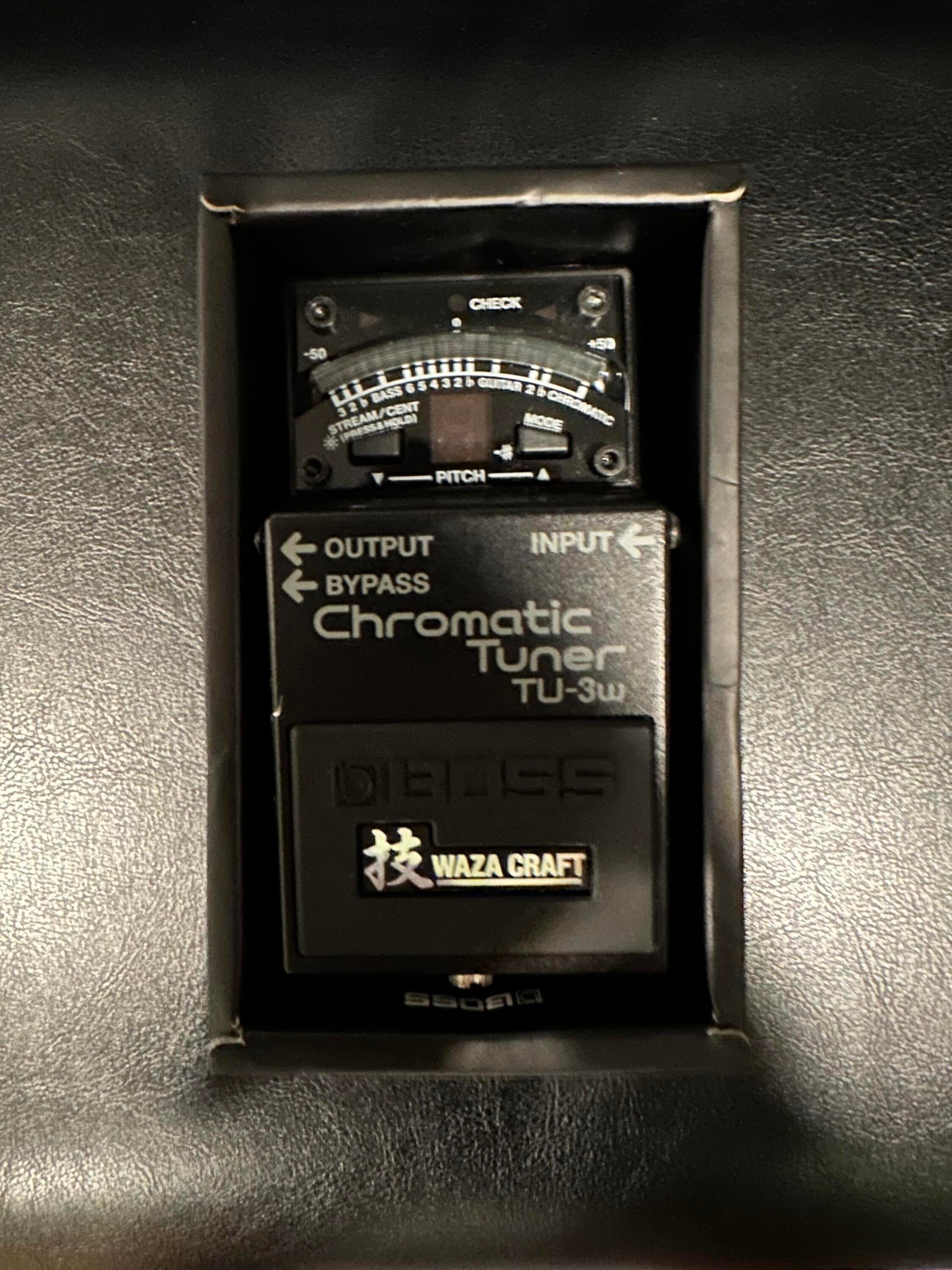 Used Boss TU-3W Waza Craft Chromatic Tuner | Gear Exchange