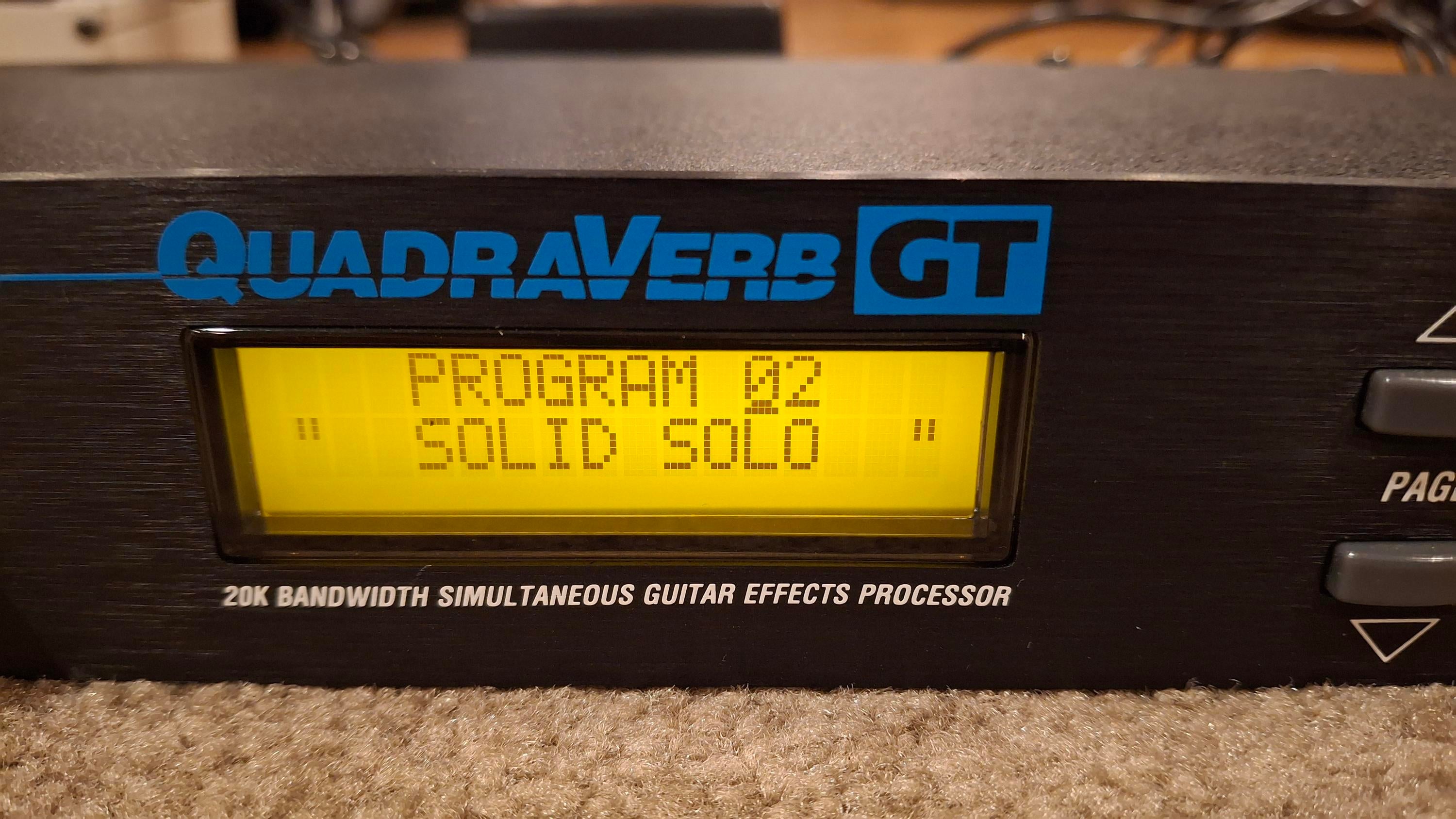 Used Alesis Quadraverb GT - Sweetwater's Gear Exchange