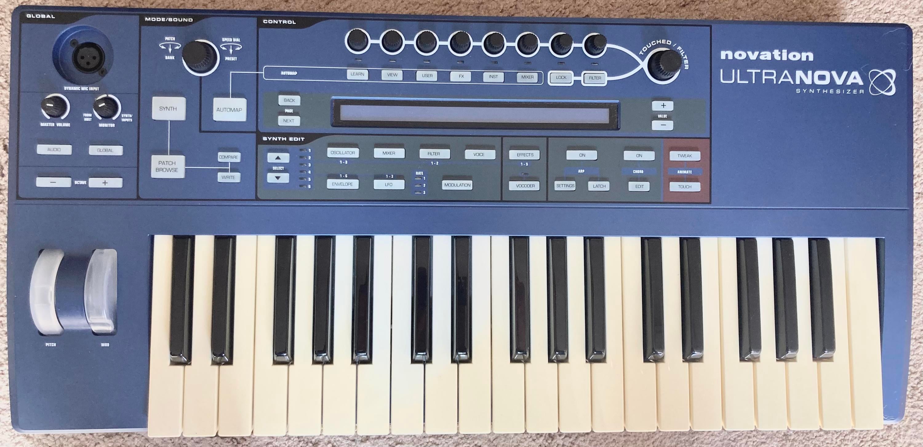 Used Novation Ultranova