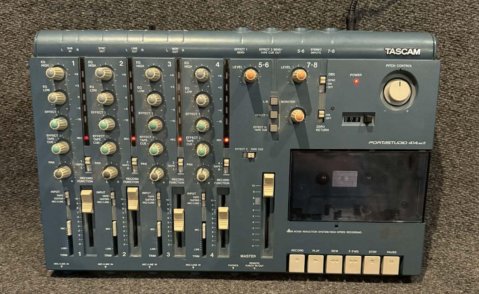 Used Tascam Portastudio 414 MKII - Sweetwater's Gear Exchange