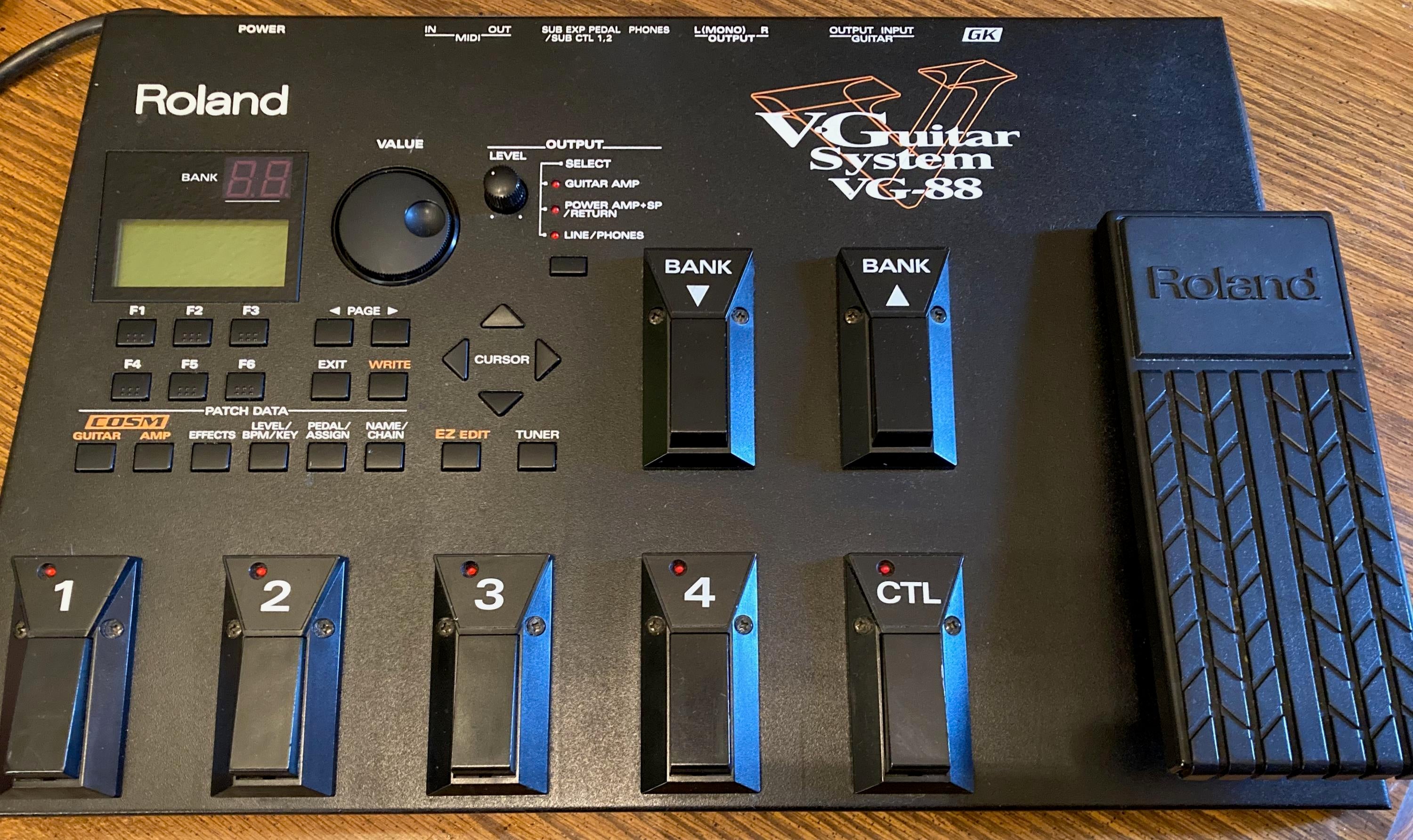 51) Roland VG-88 ver2.0 ギターエフェクター 51) Roland VG-88 ver2.0