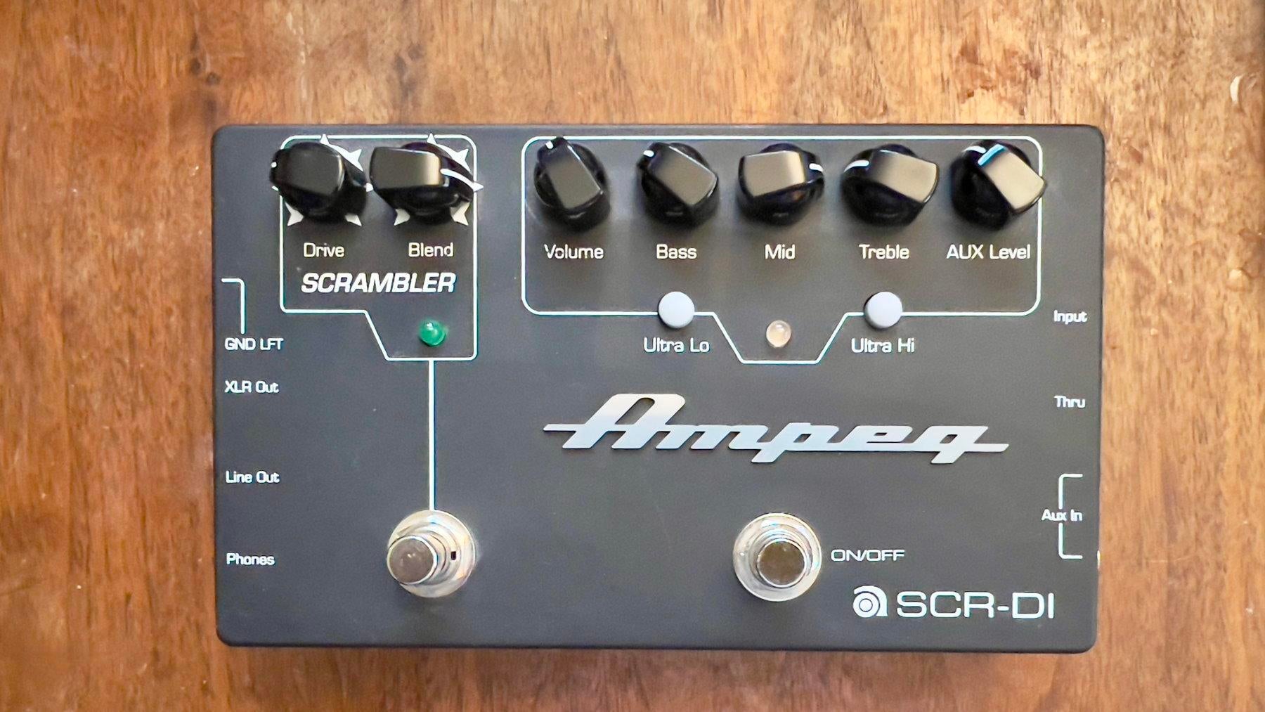 Used Ampeg SCR-DI Bass Preamp with Scrambler - Sweetwater's Gear