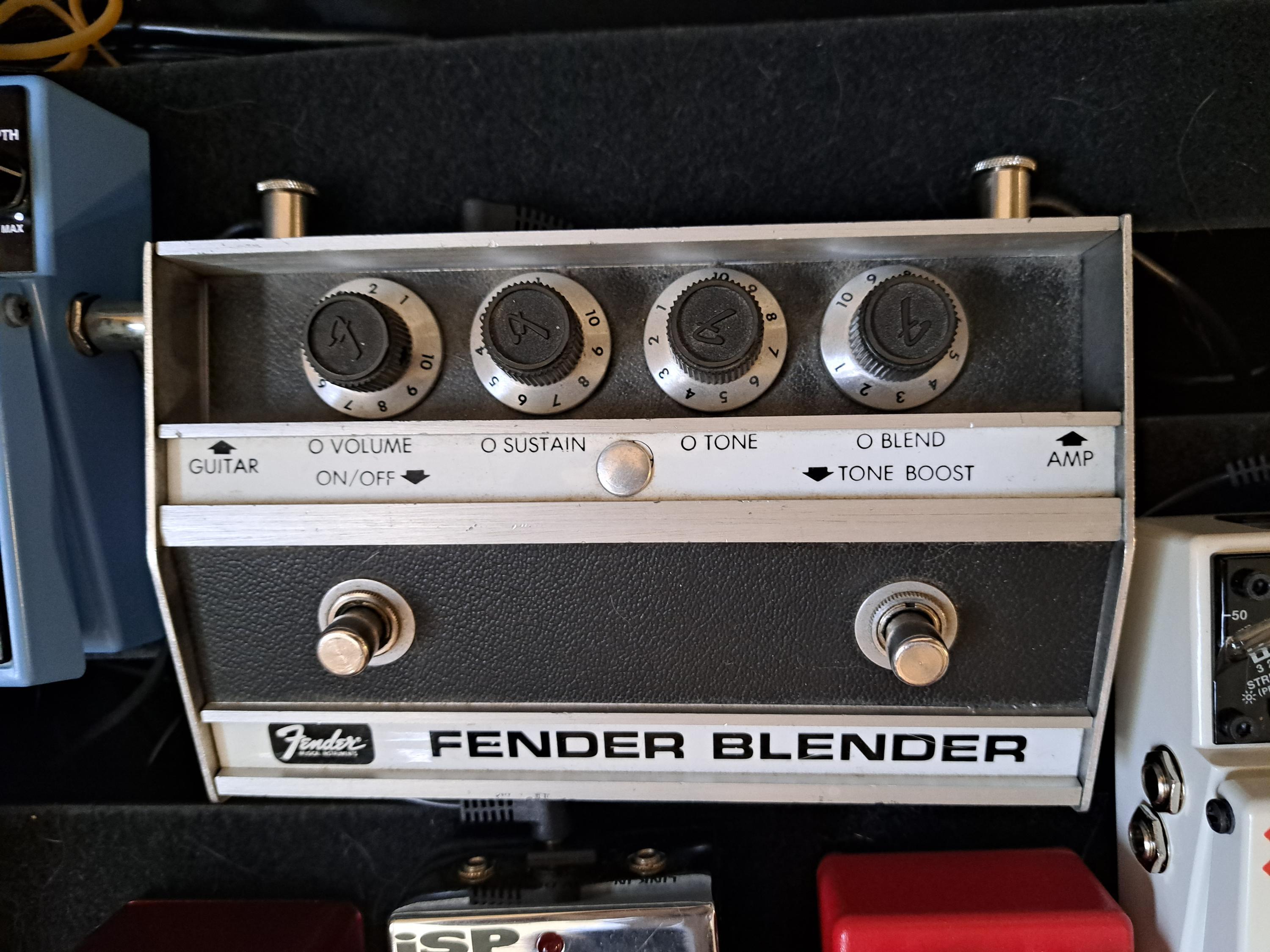 Used Fender Blender Fuzz Pedal - Rare Vintage (1974) | Sweetwater
