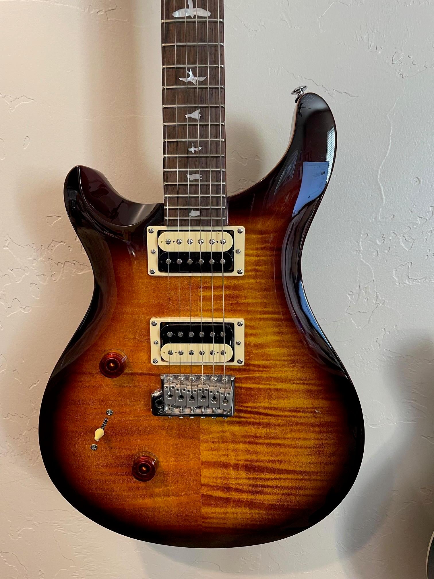 Used PRS SE Custom 24 Left handed in Tobacco - Sweetwater's Gear 