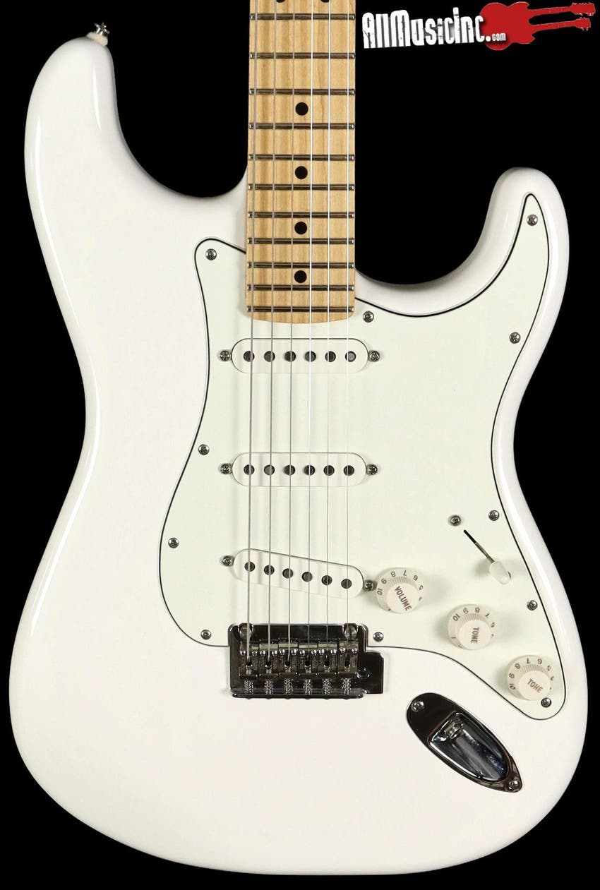 Player Stratocaster Electric Guitar Polar White