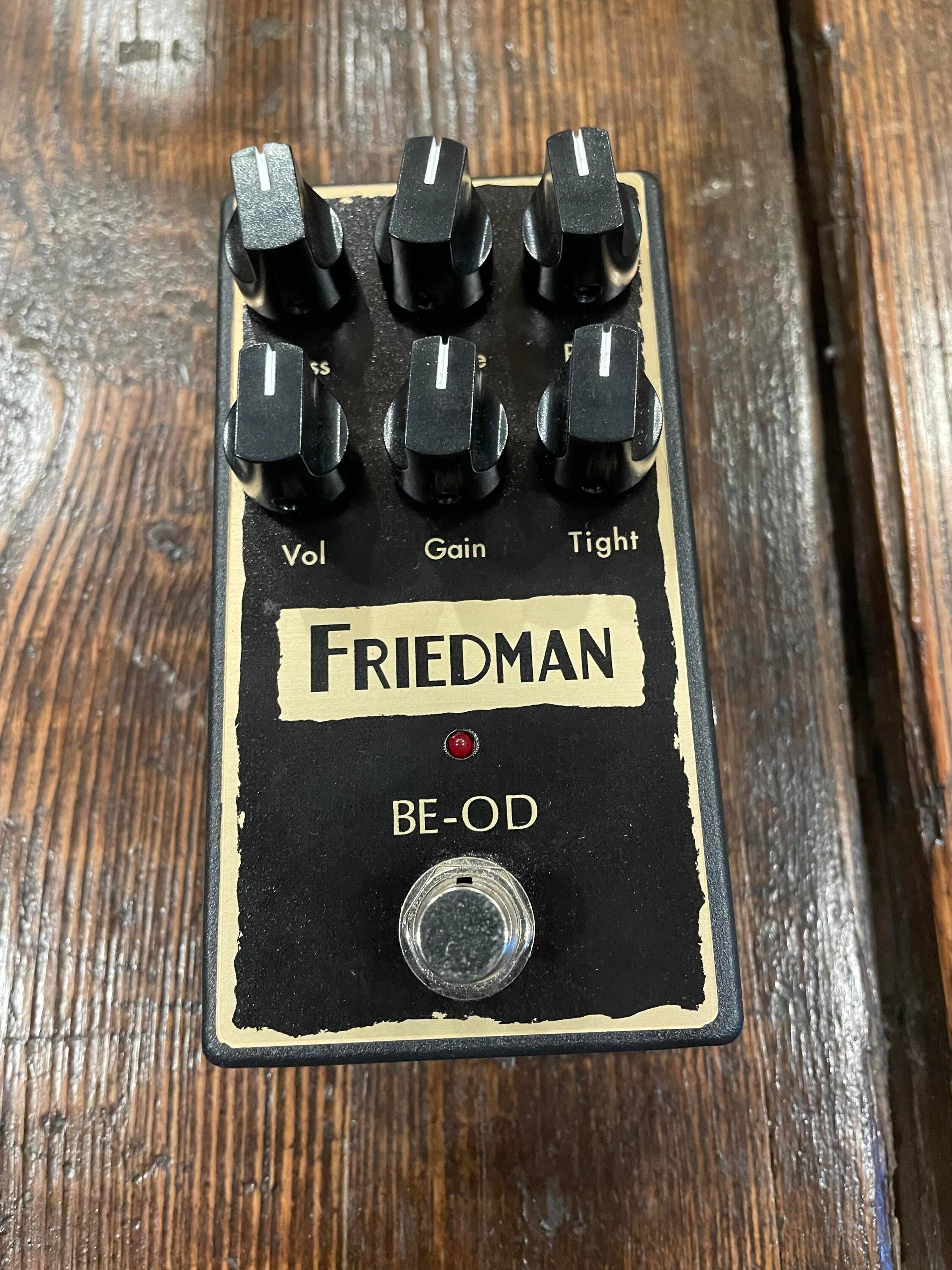 Used Friedman BE-OD Overdrive Pedal