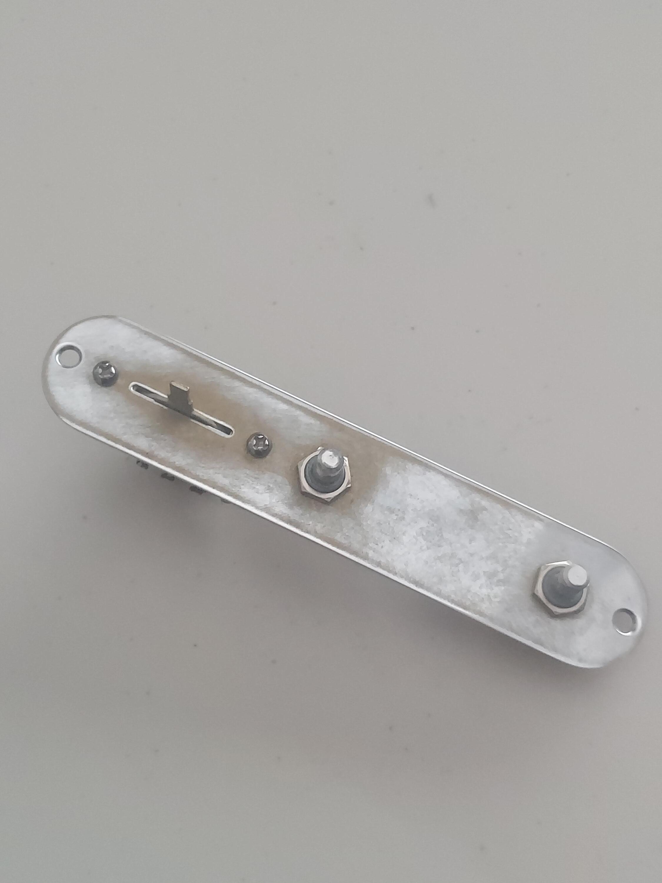 Used Fender 2004 Fender Custom Shop Relic Telecaster Loaded Control Plate (E-171)