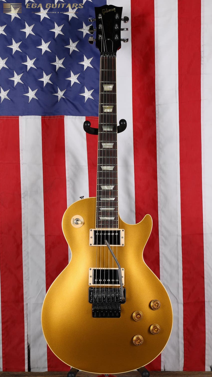 Custom Dealer Select Les Paul Axcess Standard Floyd Rose  - Gold Top, VOS
