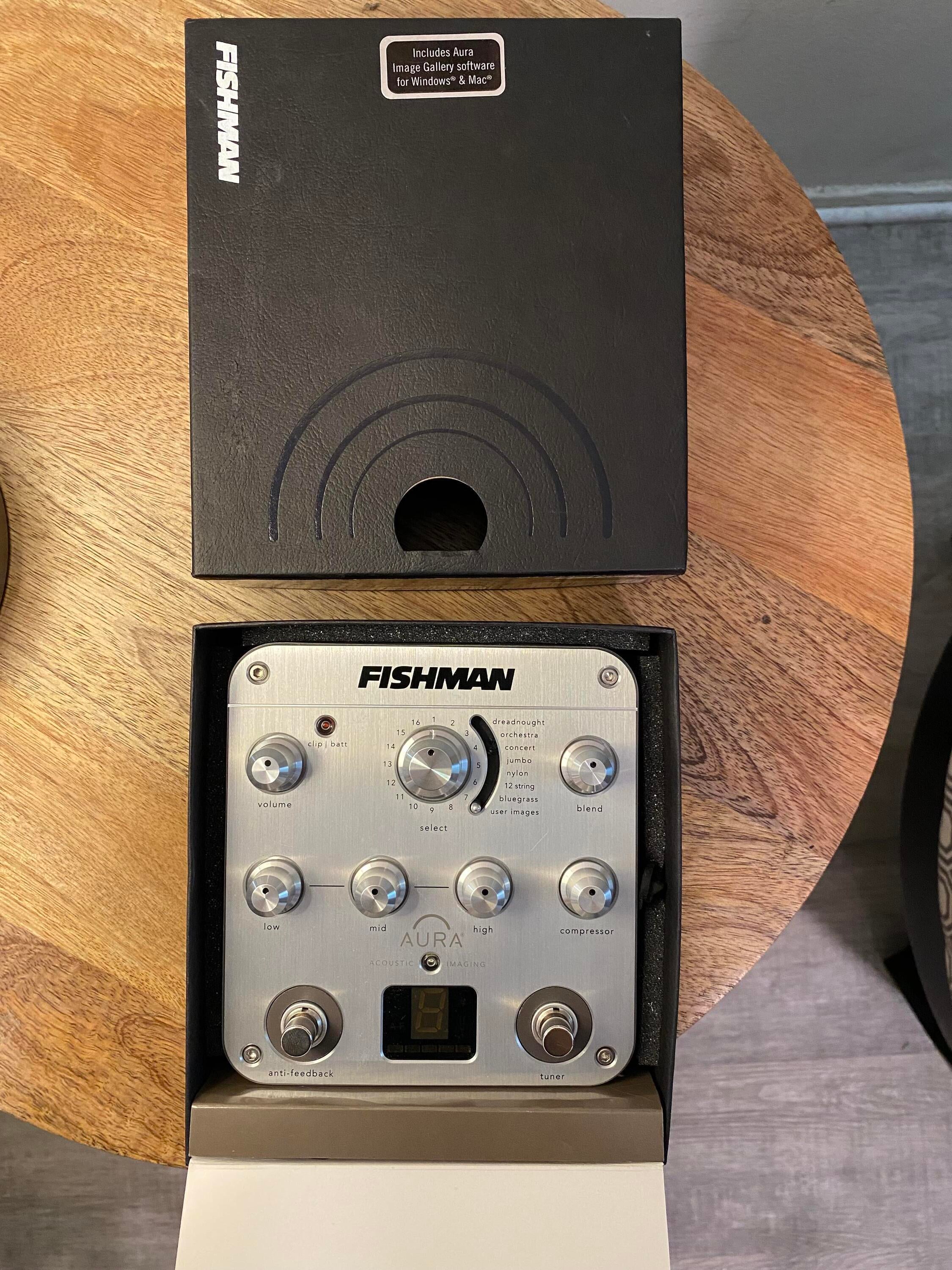 Used Fishman Aura Spectrum DI Acoustic Pedal | Gear Exchange