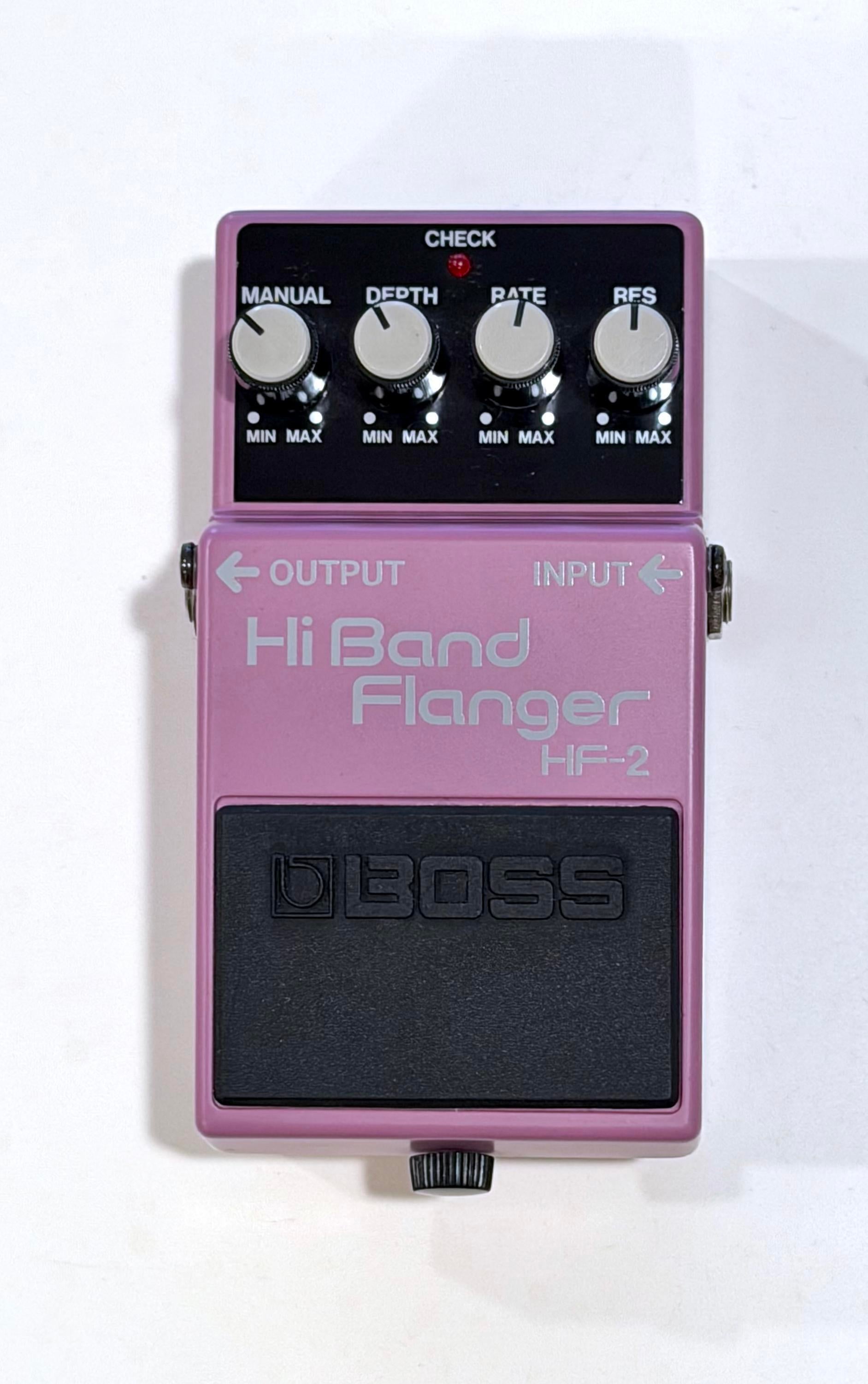 Used Boss HF-2 Hi Band Flanger Made - Sweetwater's Gear Exchange