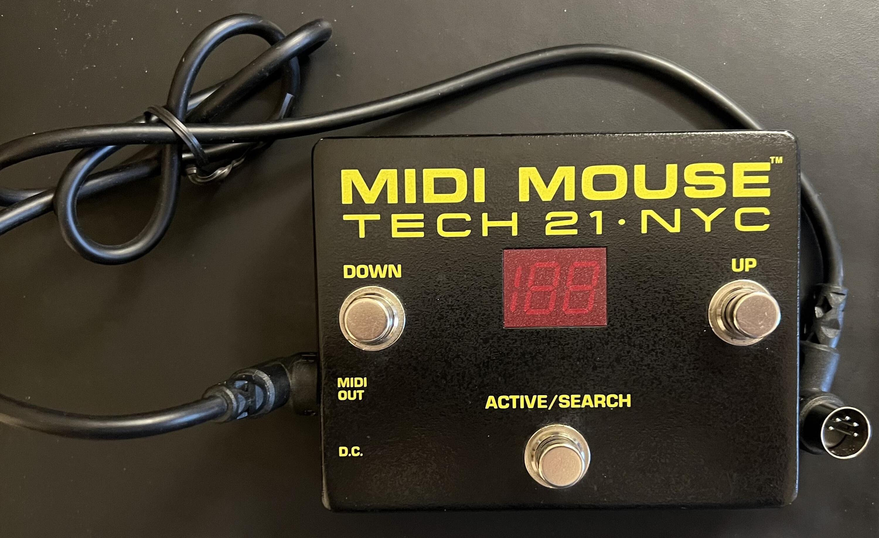 Used Tech 21 MIDI Mouse 3-button - Sweetwater's Gear Exchange