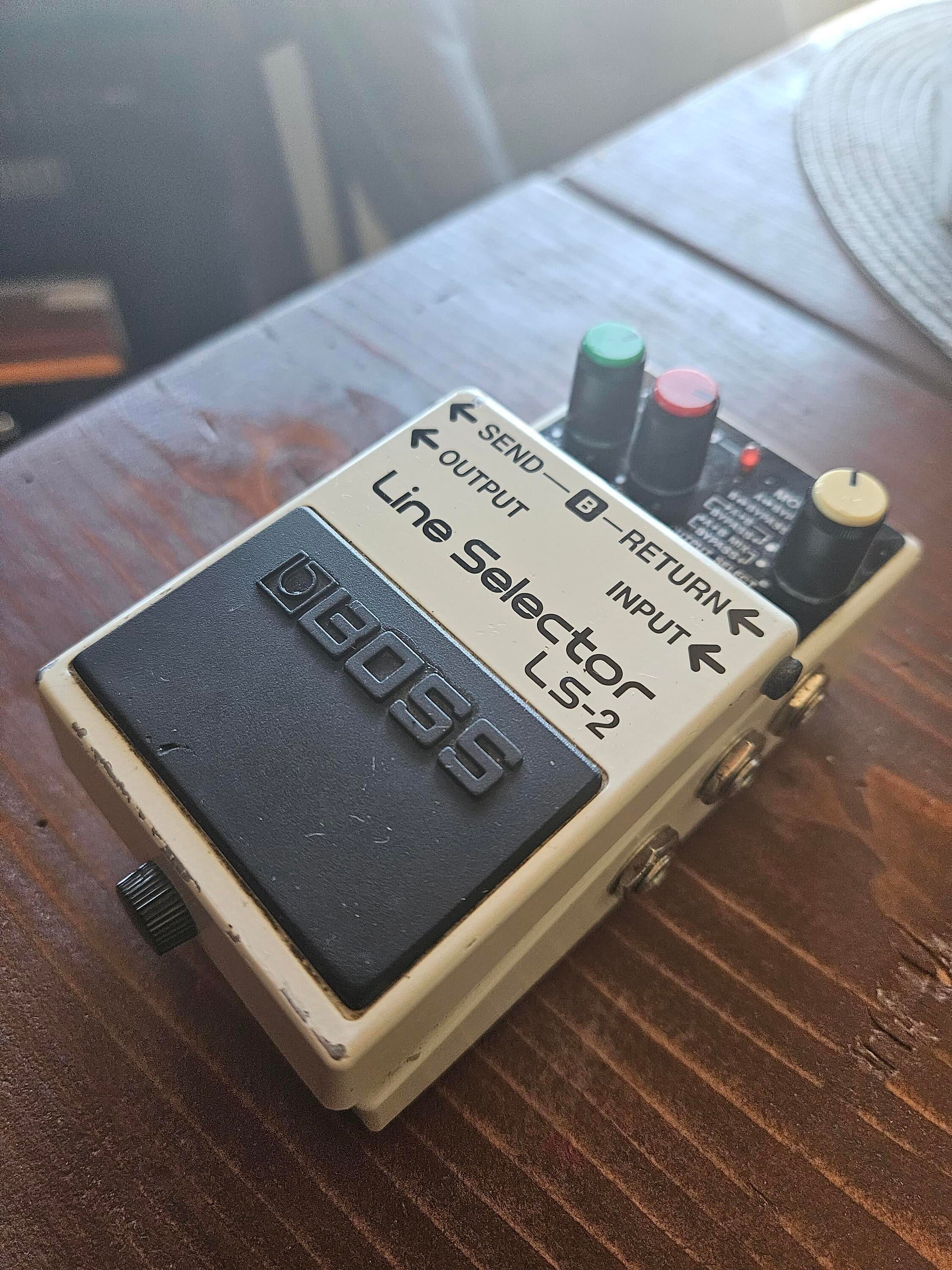 Used Boss LS-2 Line Selector Pedal