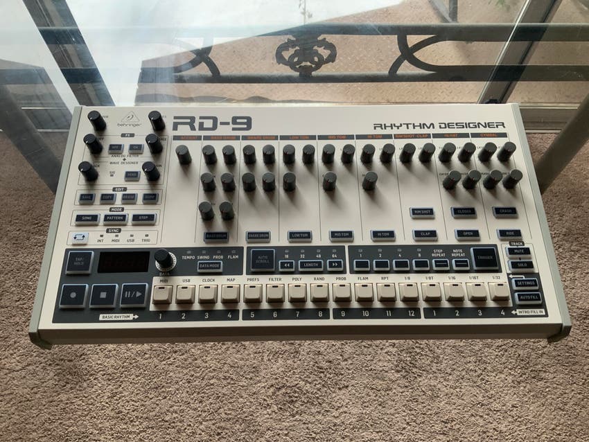 Behringer RD-9 Analog Drum Machine – Found Sound