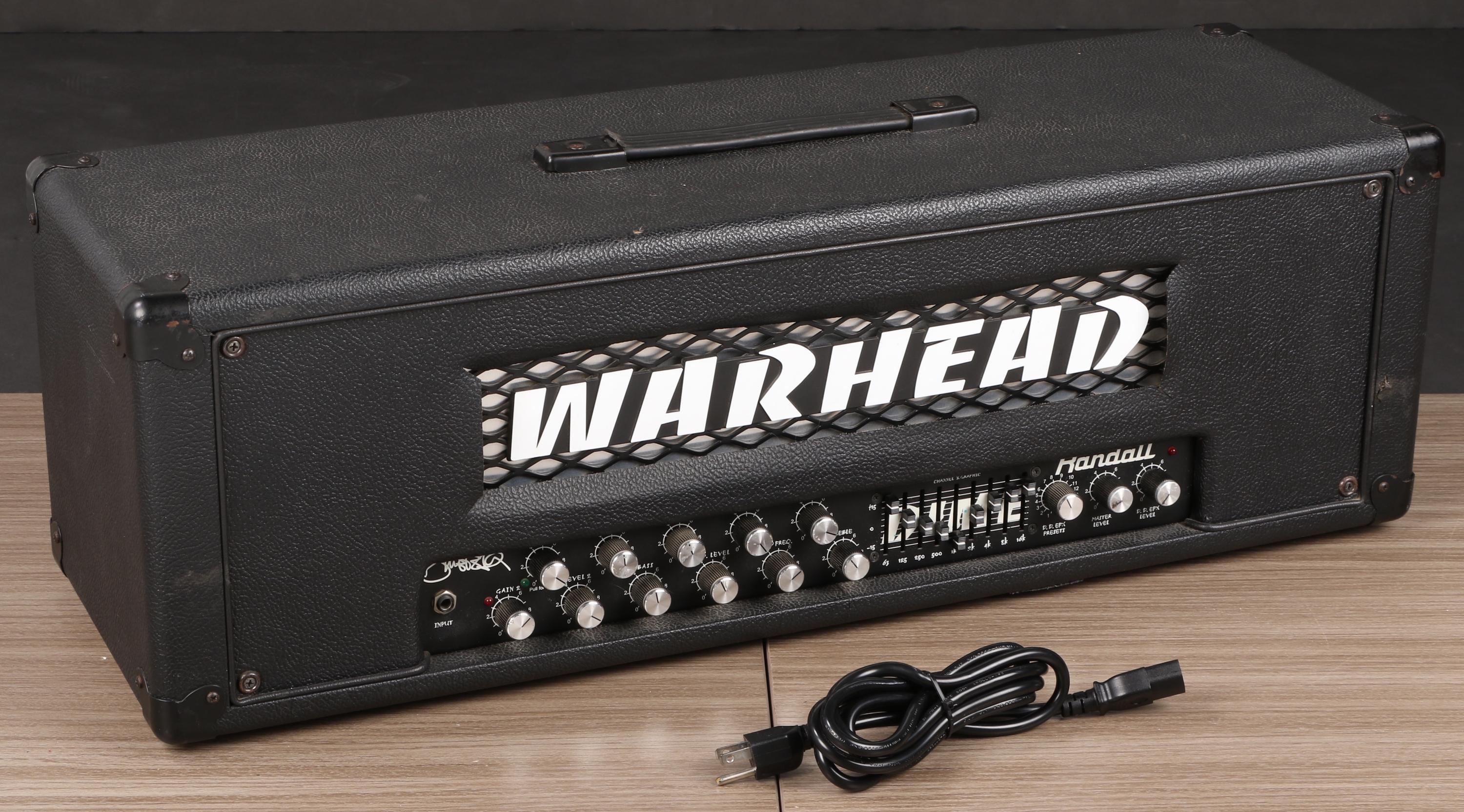 Used Randall Warhead Dimebag Darrell Signature 300w Guitar Amp Head - Black