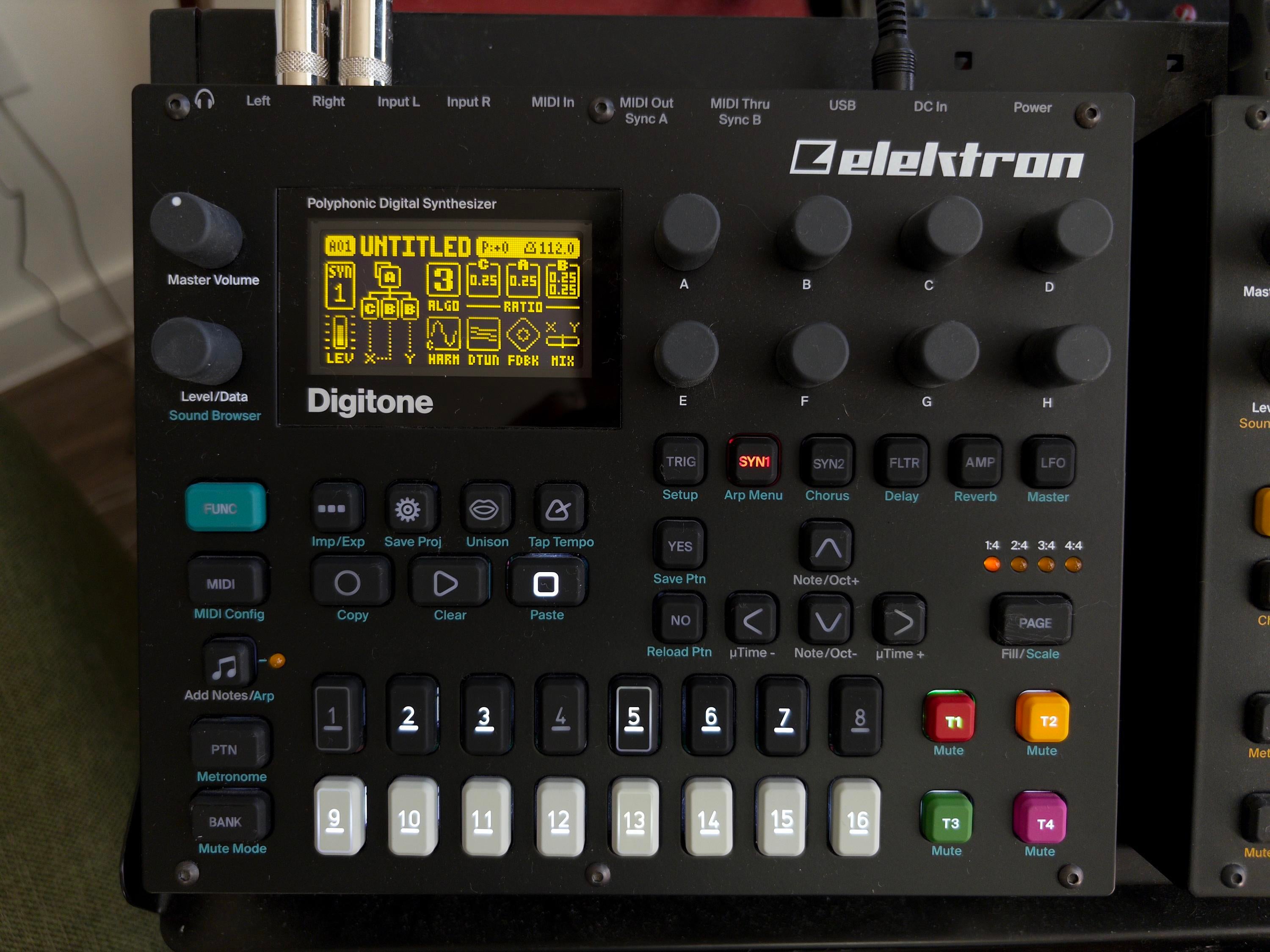 Used Elektron Digitone 8-voice - Sweetwater's Gear Exchange