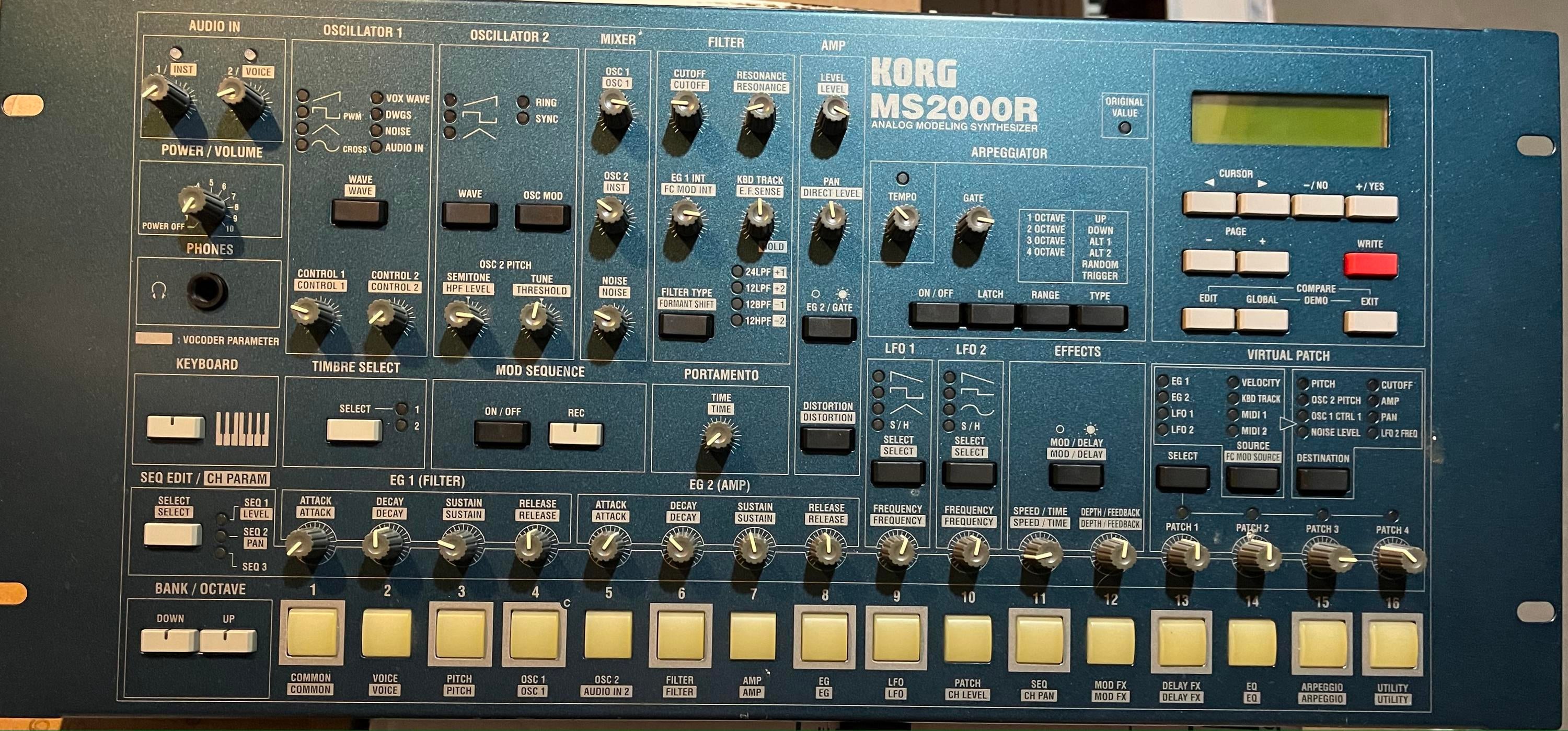 Used Korg MS-2000R VIrtual Analog Synth - Sweetwater's Gear Exchange