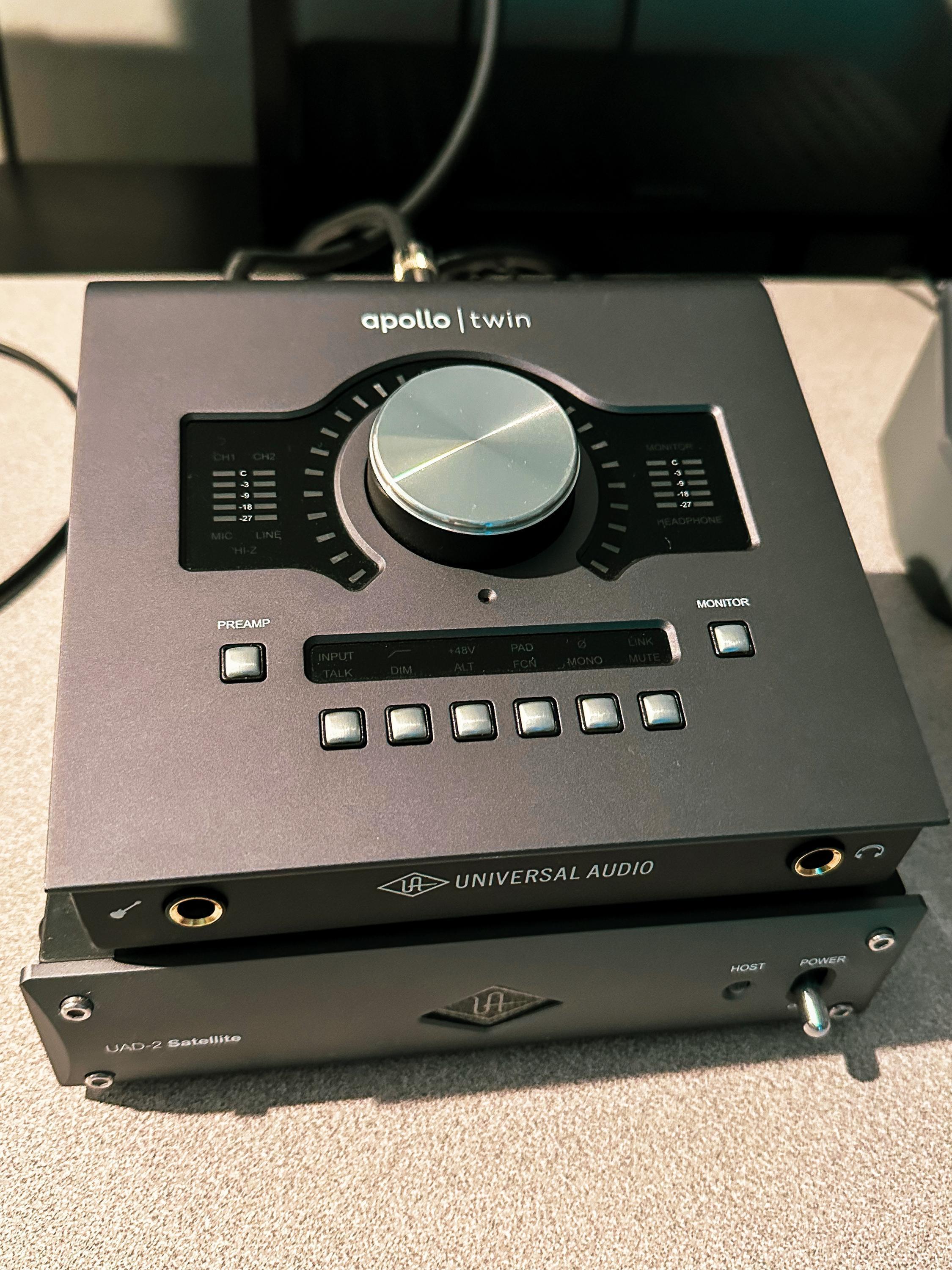 Used Universal Audio Apollo Twin MKII QUAD Thunderbolt Audio Interface