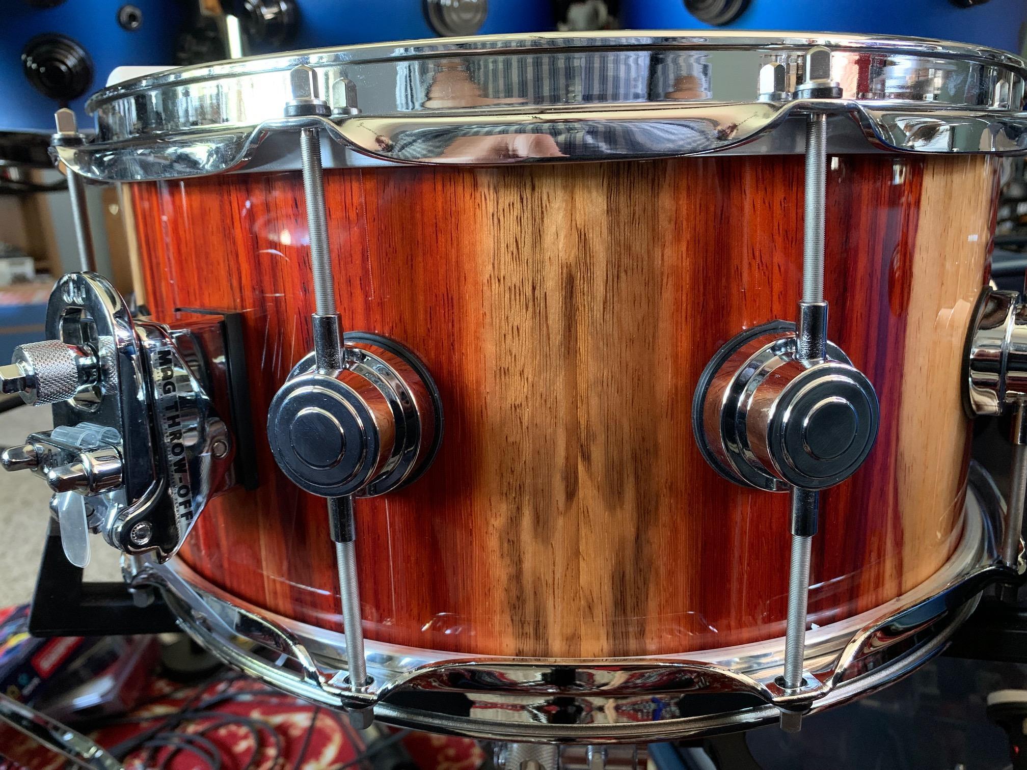 Oil Finished Snare Drum 6.5x14 Indigo Oil-