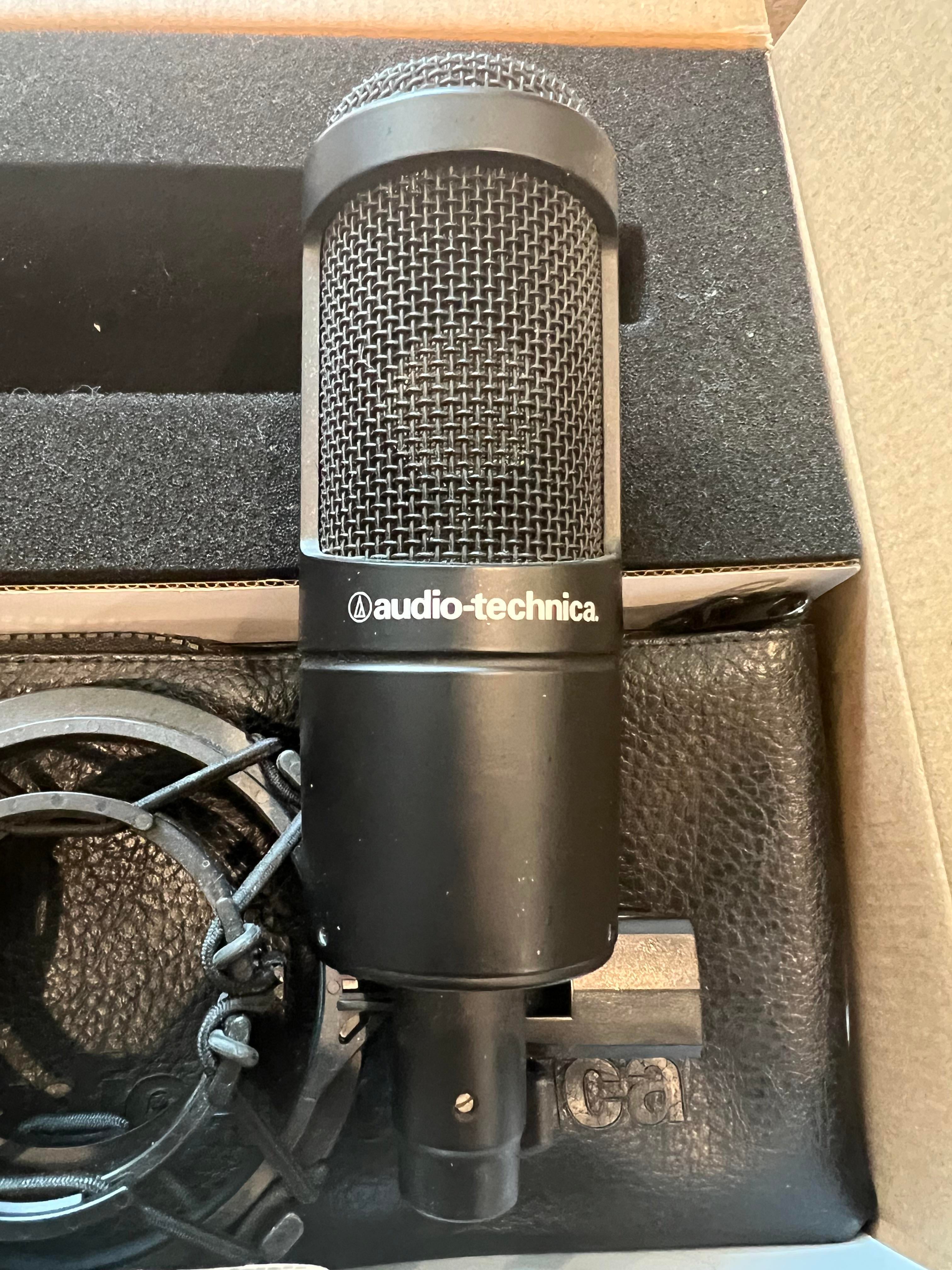 Used Audio-Technica AT2035 Large-diaphragm Condenser Microphone ...