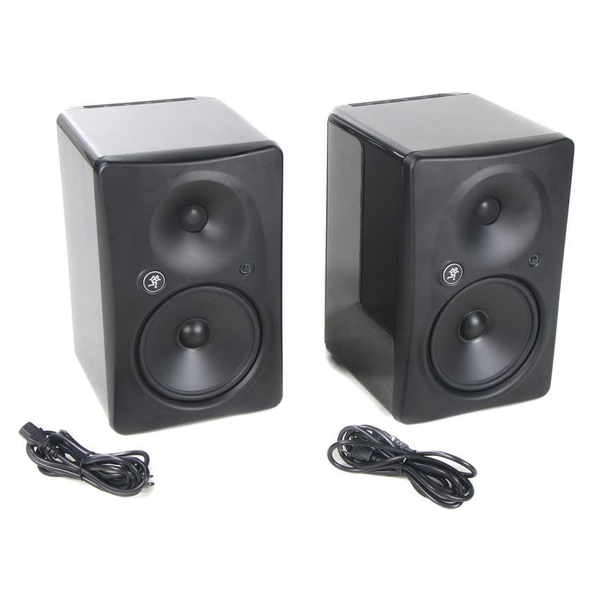 Used Mackie HR824mk2 8.75 inch Powered Studio Monitor Sweetwater Gear