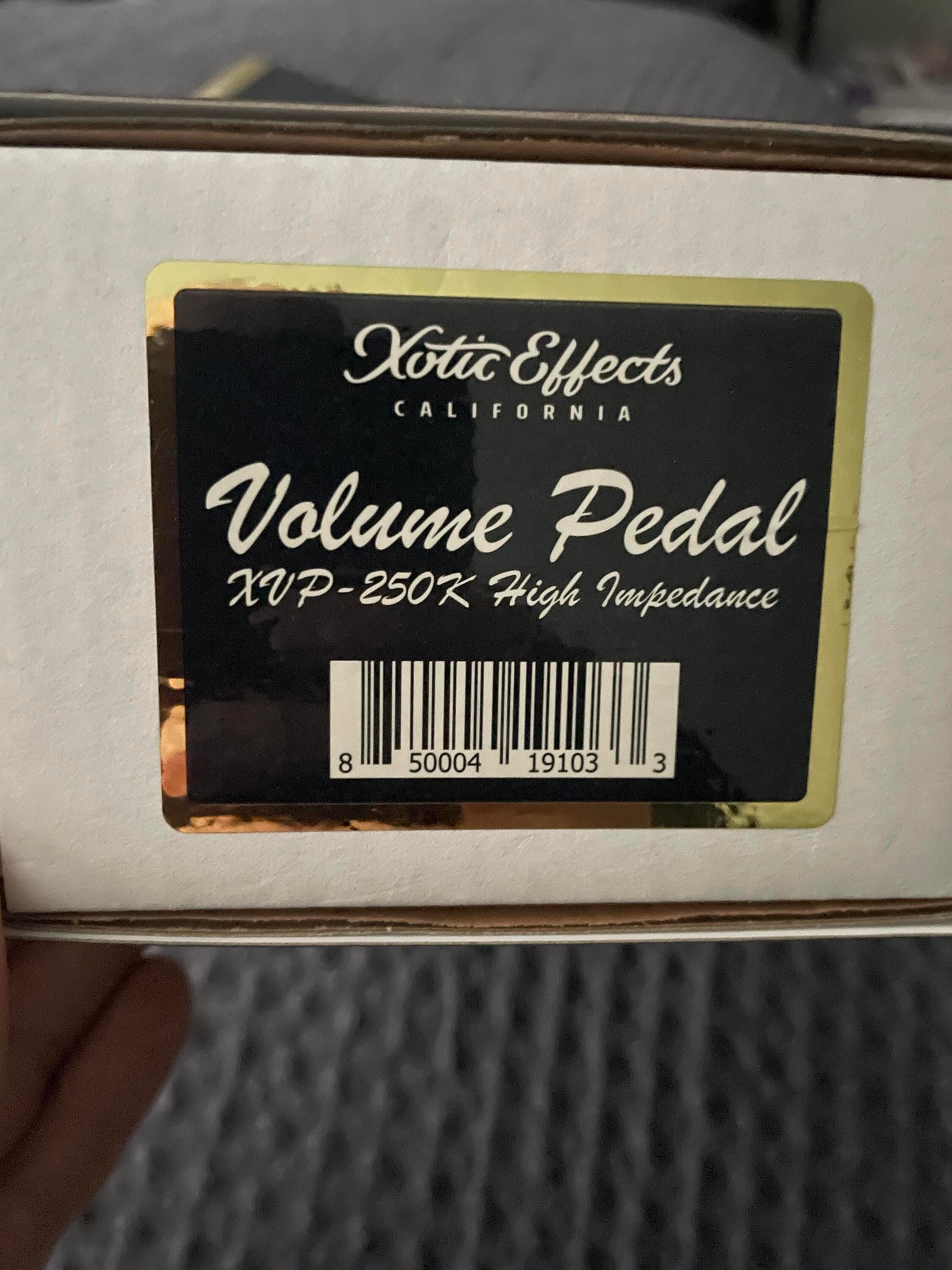 Used Xotic XVP-250K High Impedance - Sweetwater's Gear Exchange