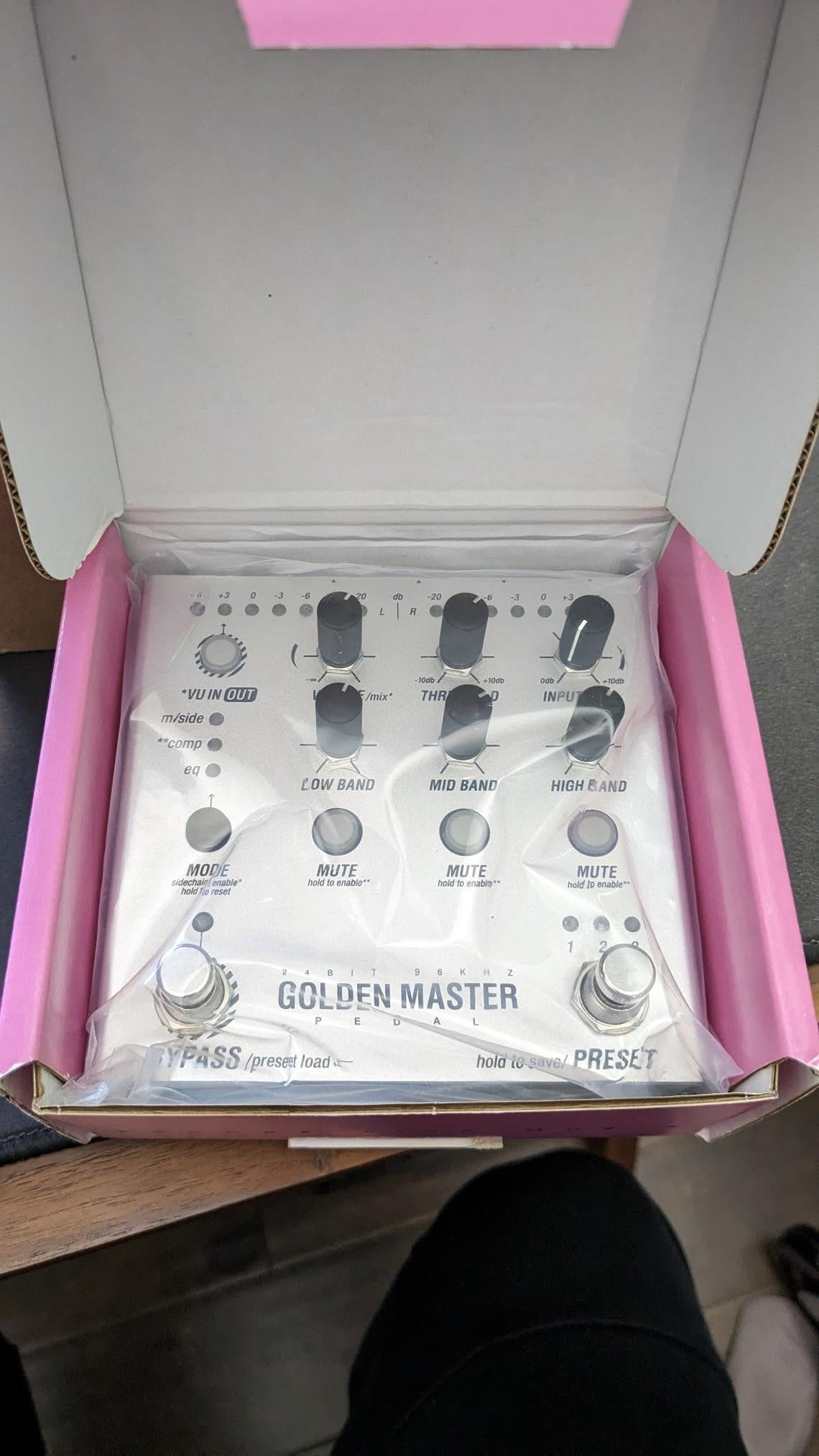 Used Endorphin.es Golden Master Pedal