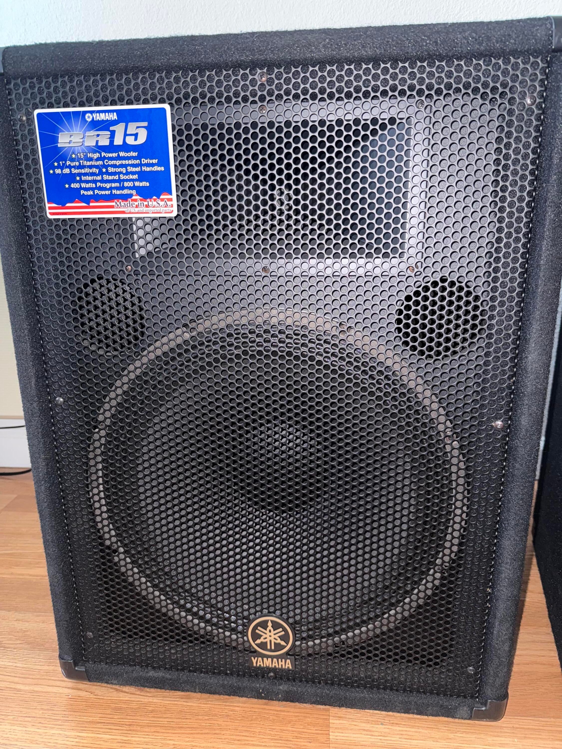 [美品] YAMAHA BR15 Amazon.com: Yamaha BR15 15-inch 2-Way Loudspeaker : Musical
