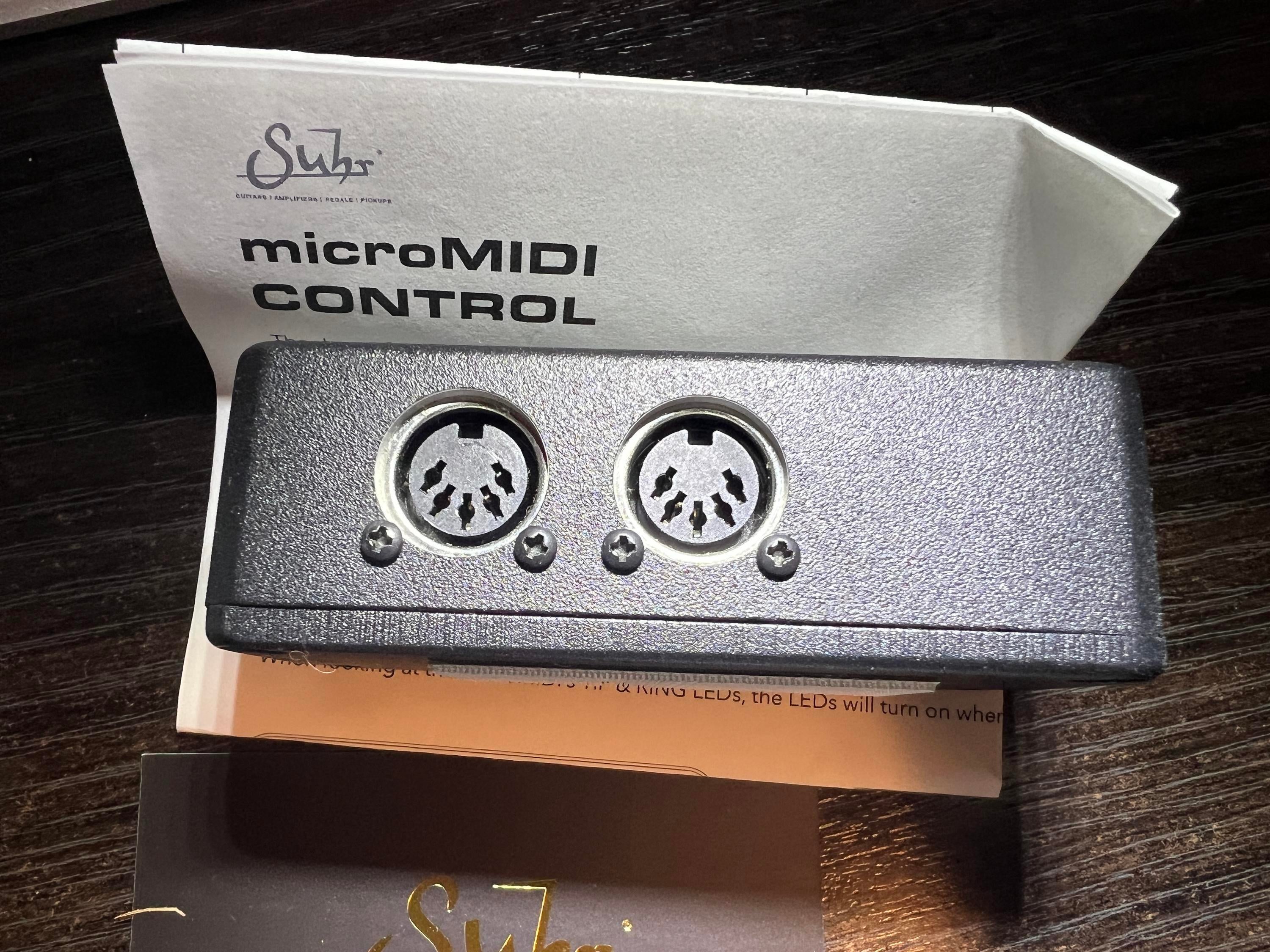 ギター Suhr microMIDI CONTROL Suhr microMIDI Control | Suhr.com