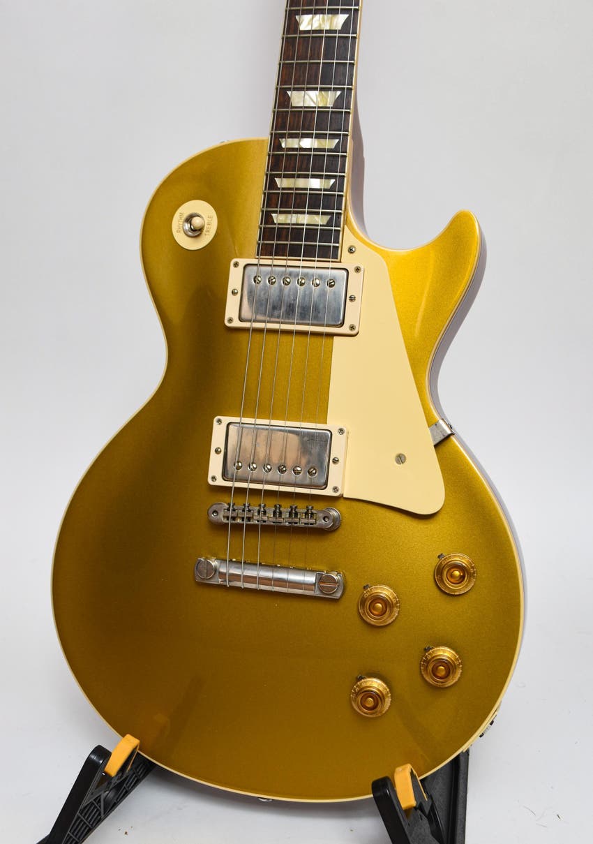 1957 Les Paul Goldtop Reissue 2019 - Double Gold, VOS, Sam Ash Guitar of Distinction