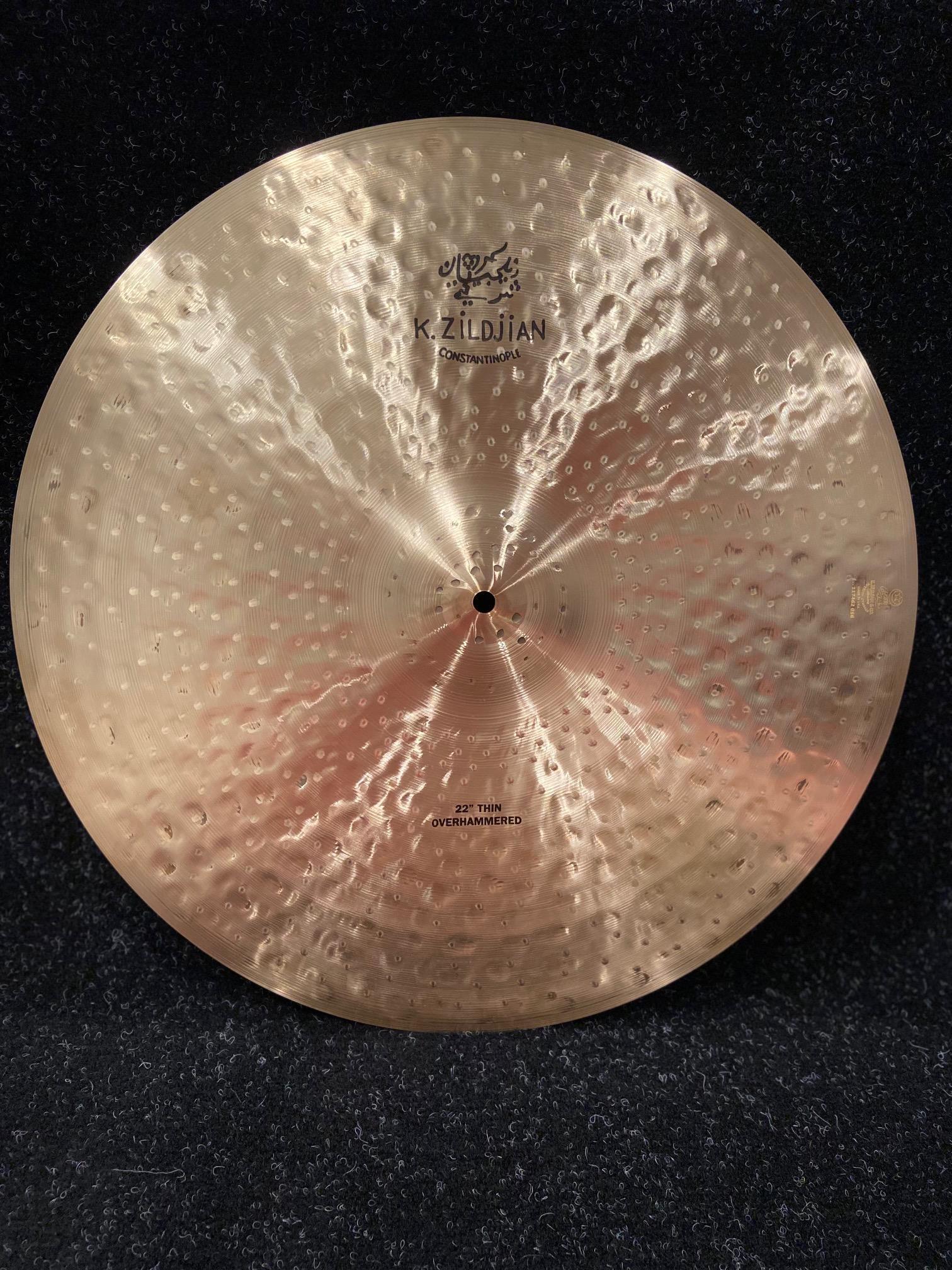 Used Zildjian 22 inch K Constantinople Thin - Sweetwater's Gear