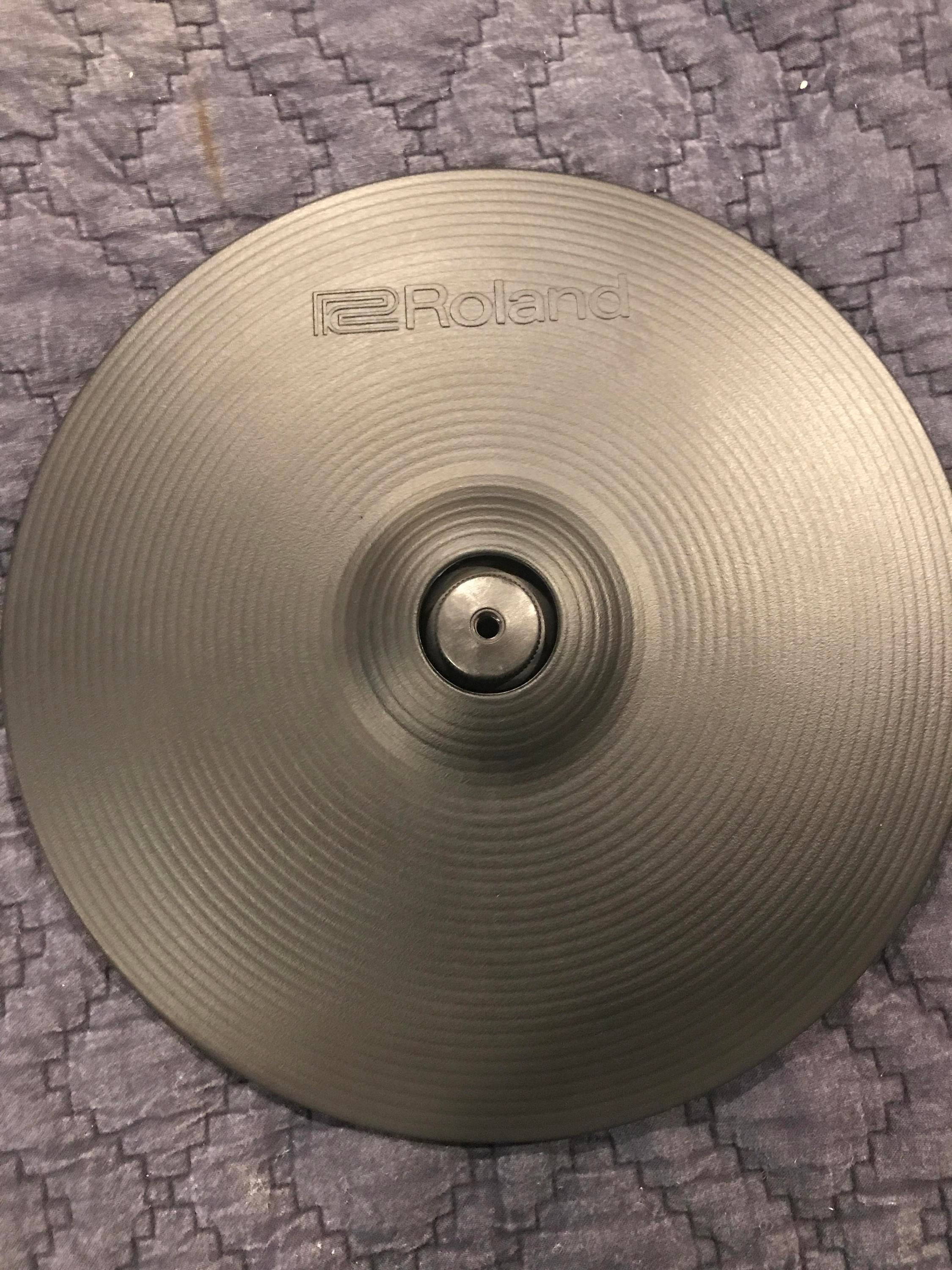 Used Roland V-Cymbal CY-13R-BK Electronic Ride Cymbal Controller
