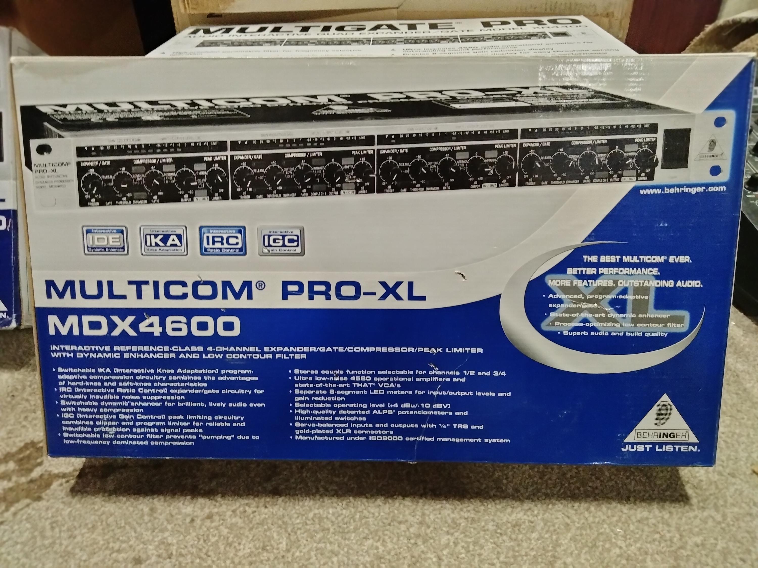 Used Behringer MULTICOM PRO-XL MDX4600 V2