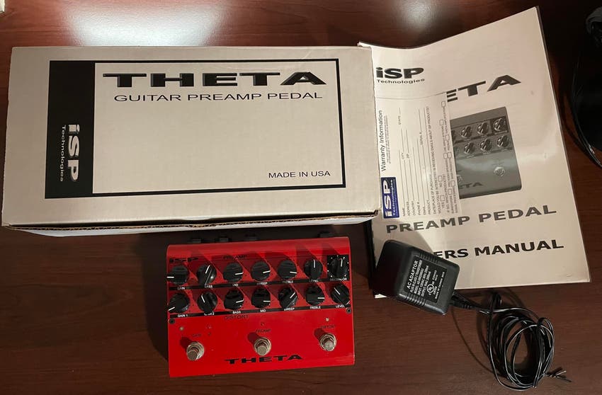 Used ISP Technologies Theta High Gain Guitar Pedal Preamp and Builtin