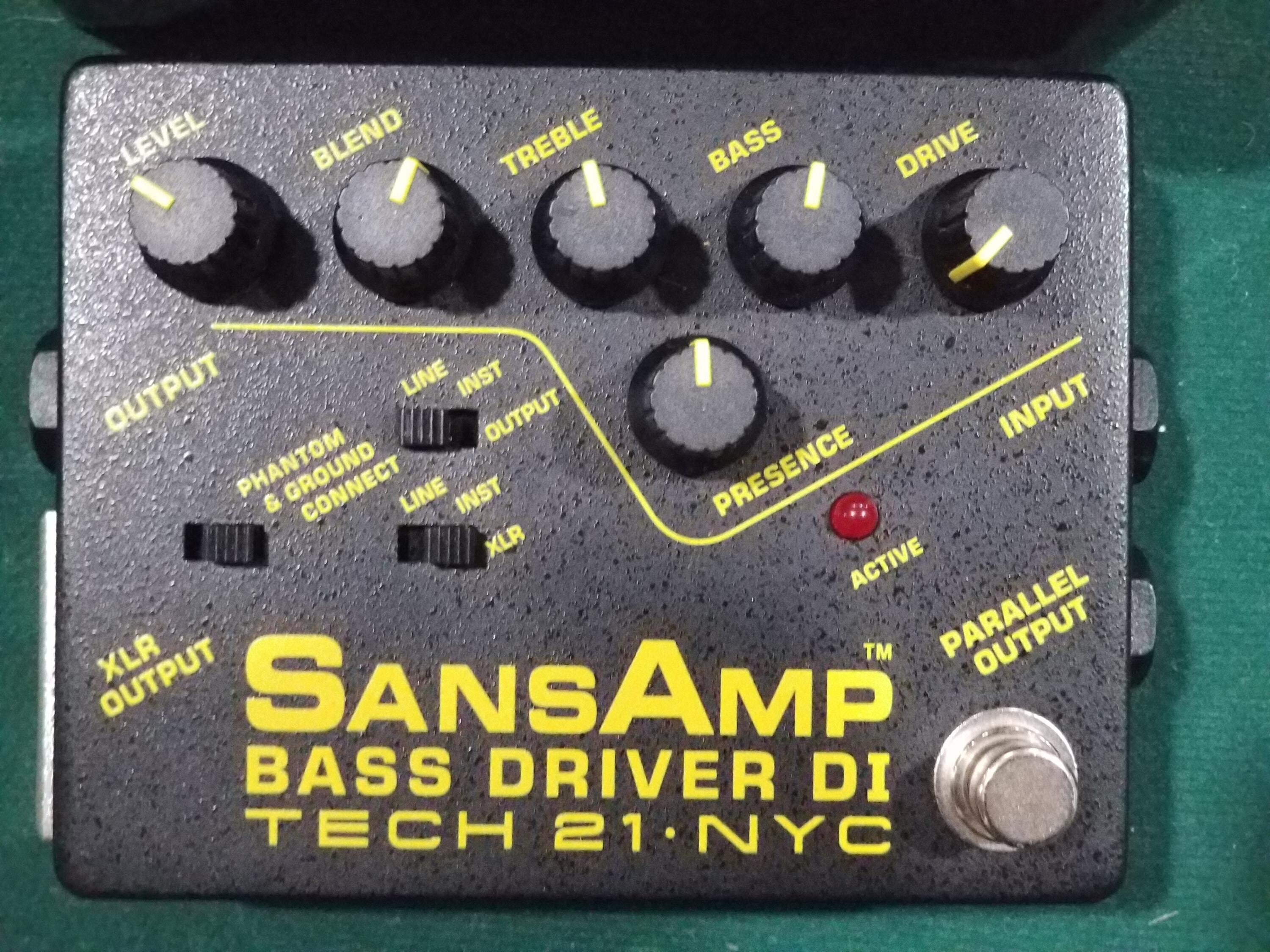 used sansamp bass driver